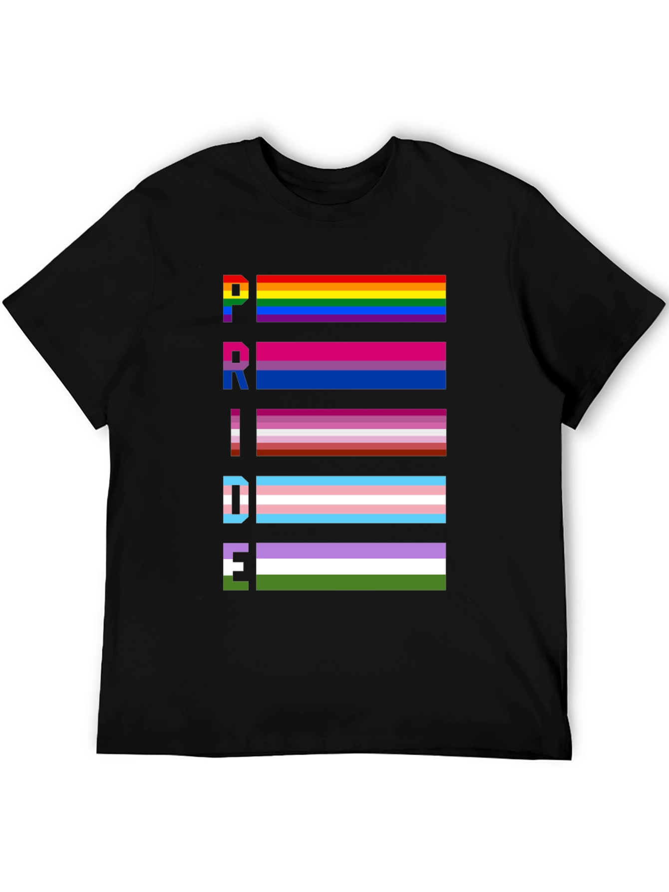 Pride Flags T-Shirt | LGBTQ+ Flags Tee