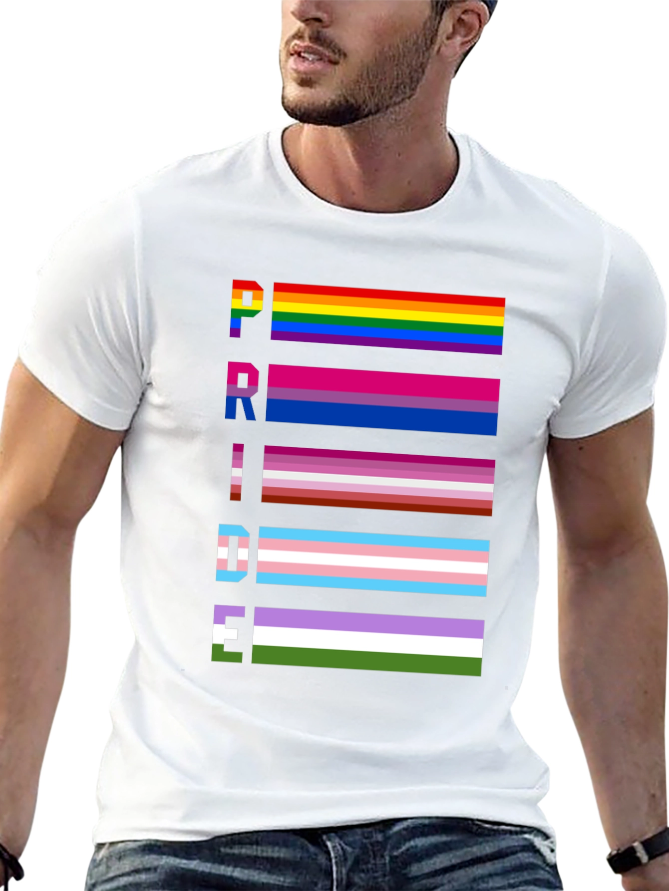 Pride Flags T-Shirt | LGBTQ+ Flags Tee