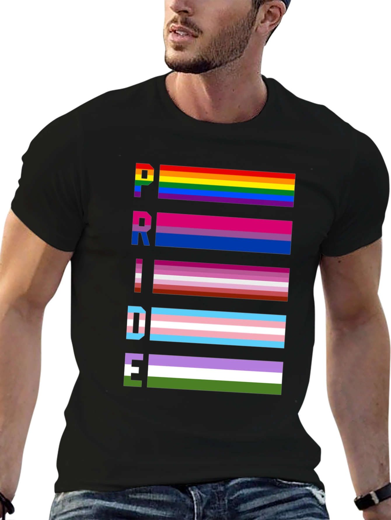 Pride Flags T-Shirt | LGBTQ+ Flags Tee