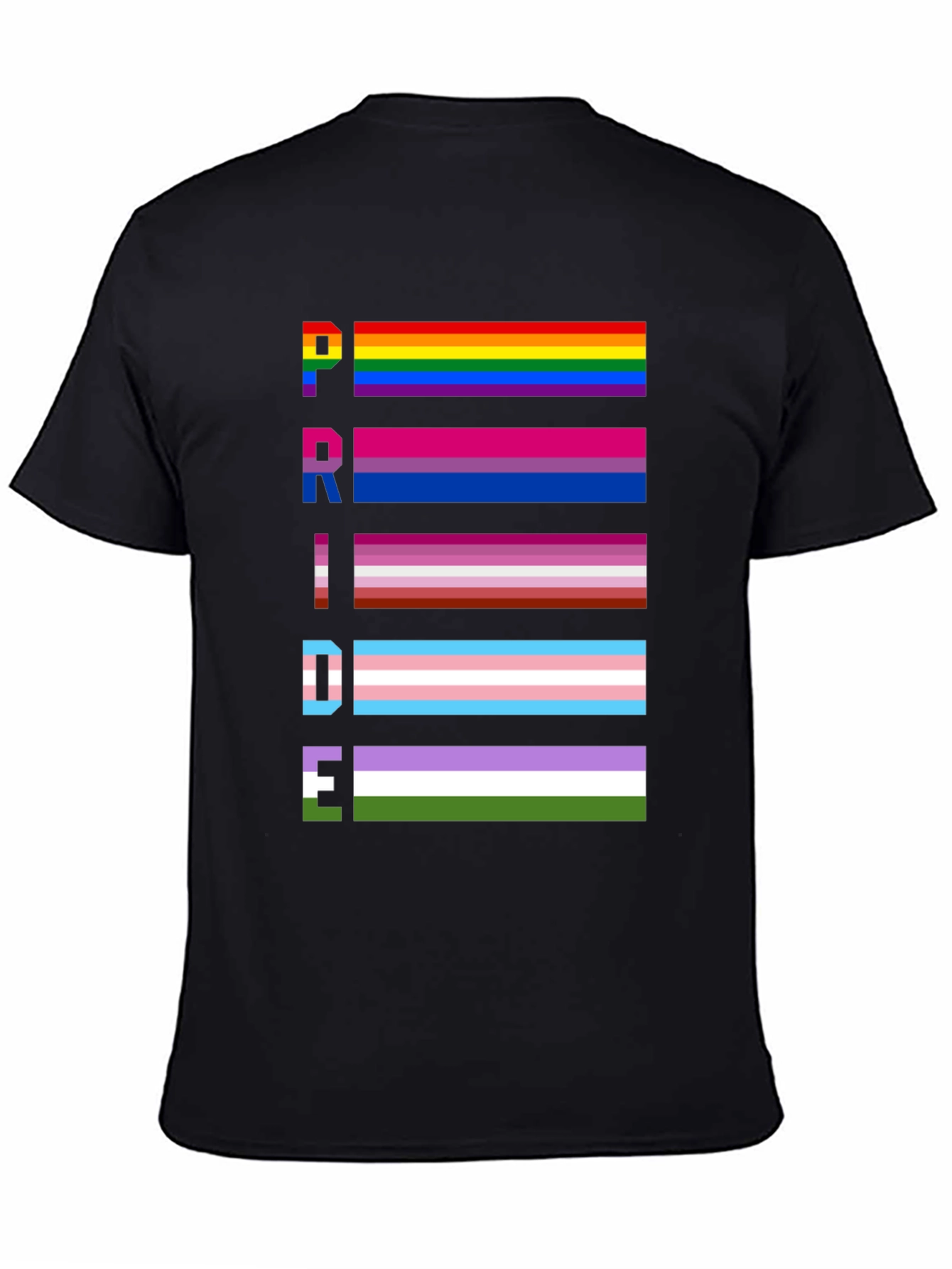 Pride Flags T-Shirt | LGBTQ+ Flags Tee