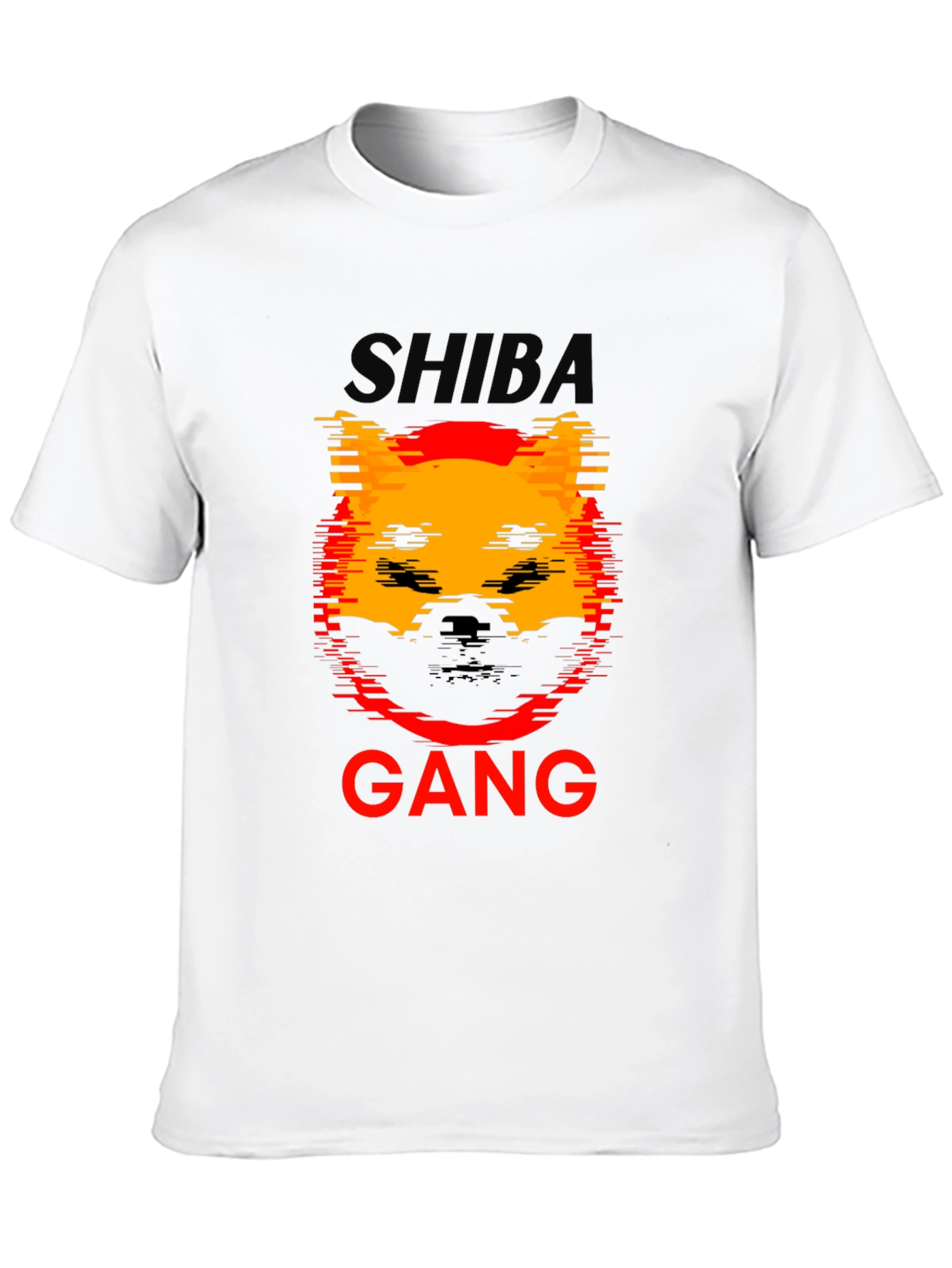Shiba Gang Black T-Shirt - Unique Graphic Tee
