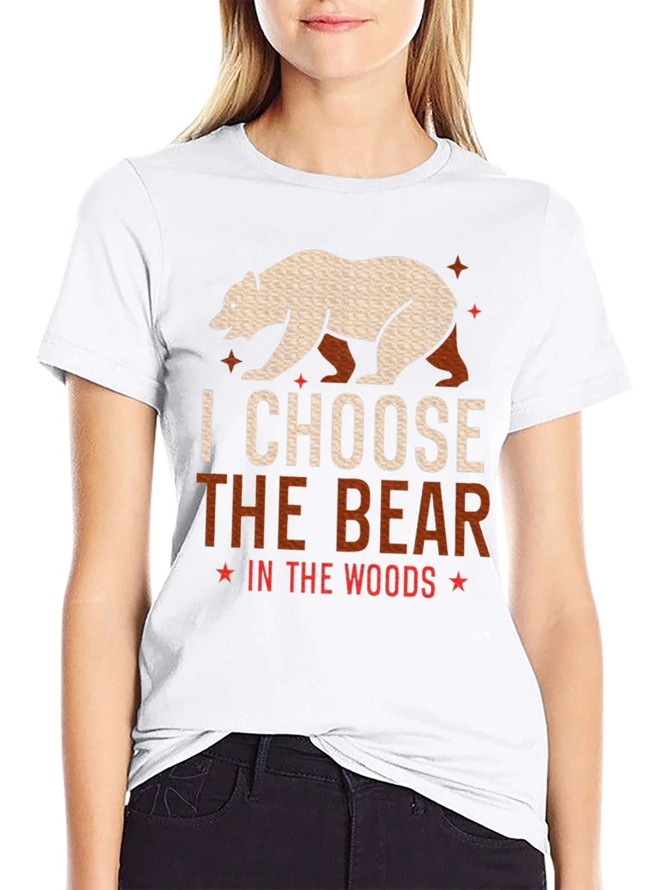 Choose the Bear T-Shirt: Outdoors Adventure Tee