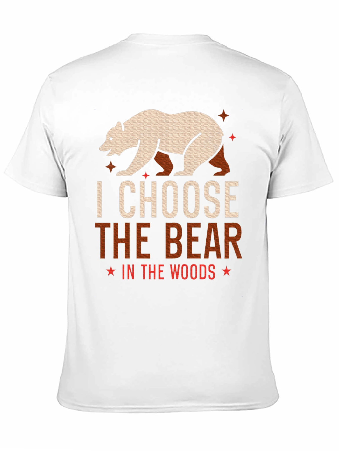 Choose the Bear T-Shirt: Outdoors Adventure Tee