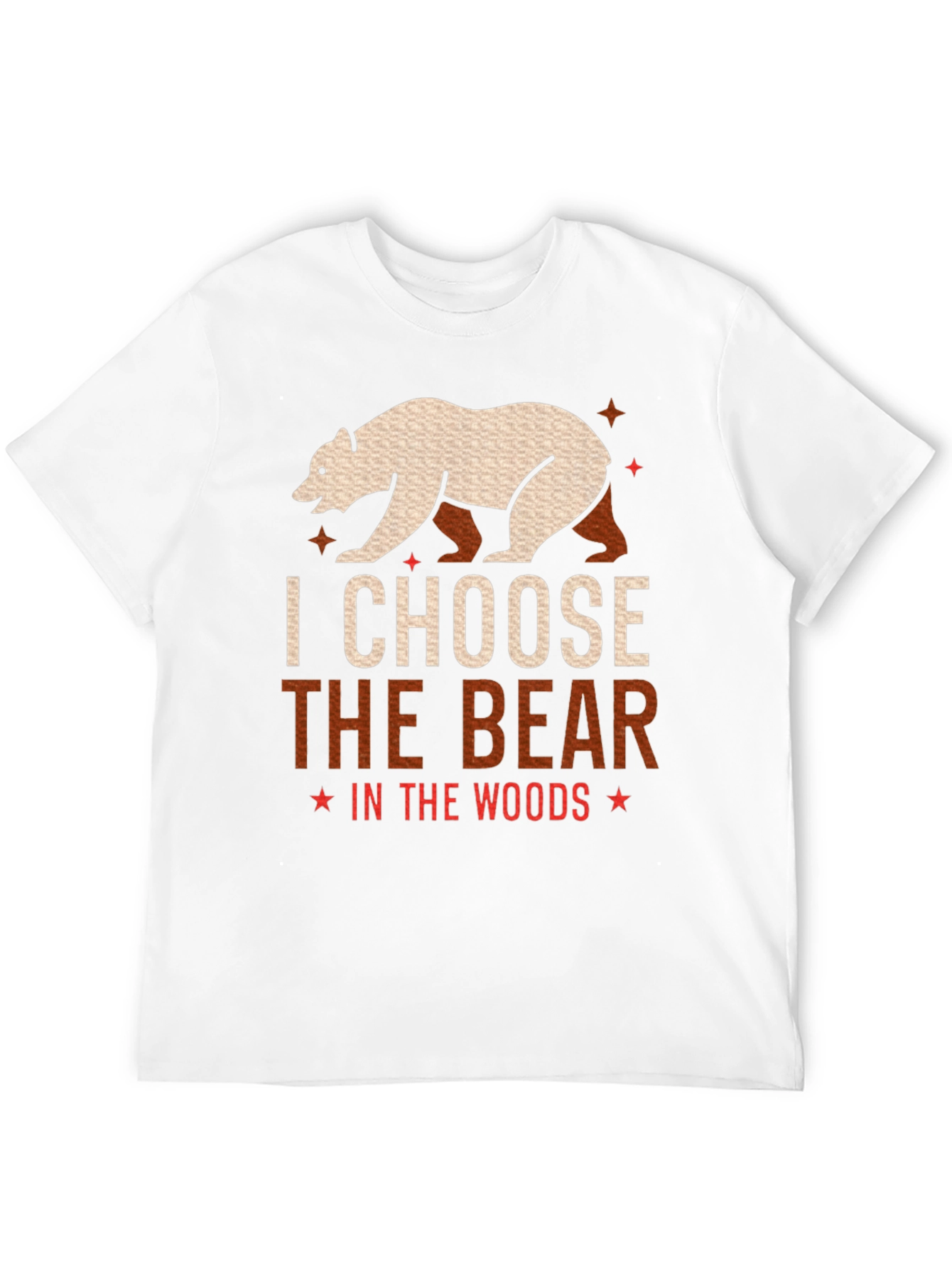 Choose the Bear T-Shirt: Outdoors Adventure Tee