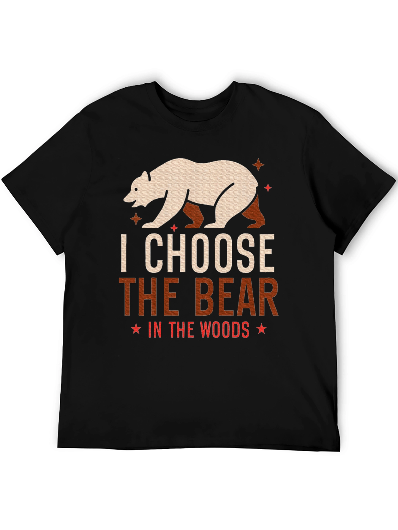 Choose the Bear T-Shirt: Outdoors Adventure Tee