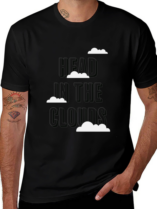 Head in the Clouds Graphic Tee - Black