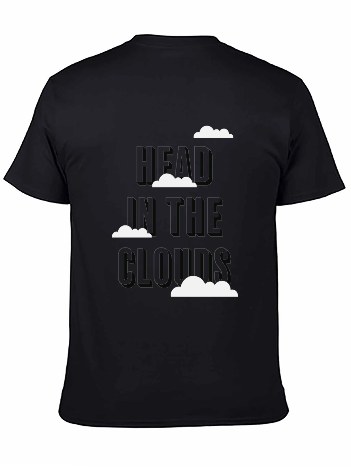 Head in the Clouds Graphic Tee - Black