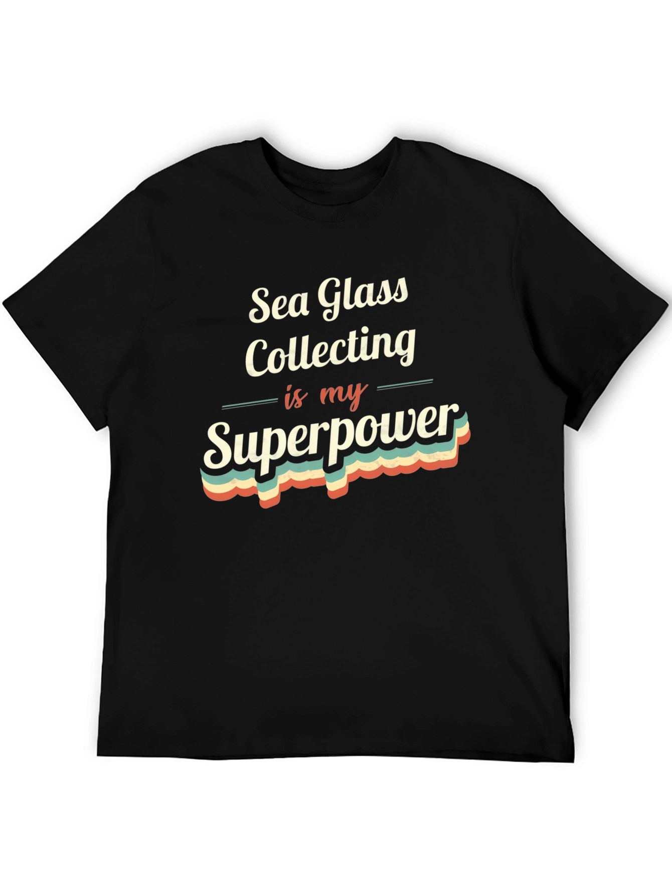Sea Glass Collecting Superpower T-Shirt