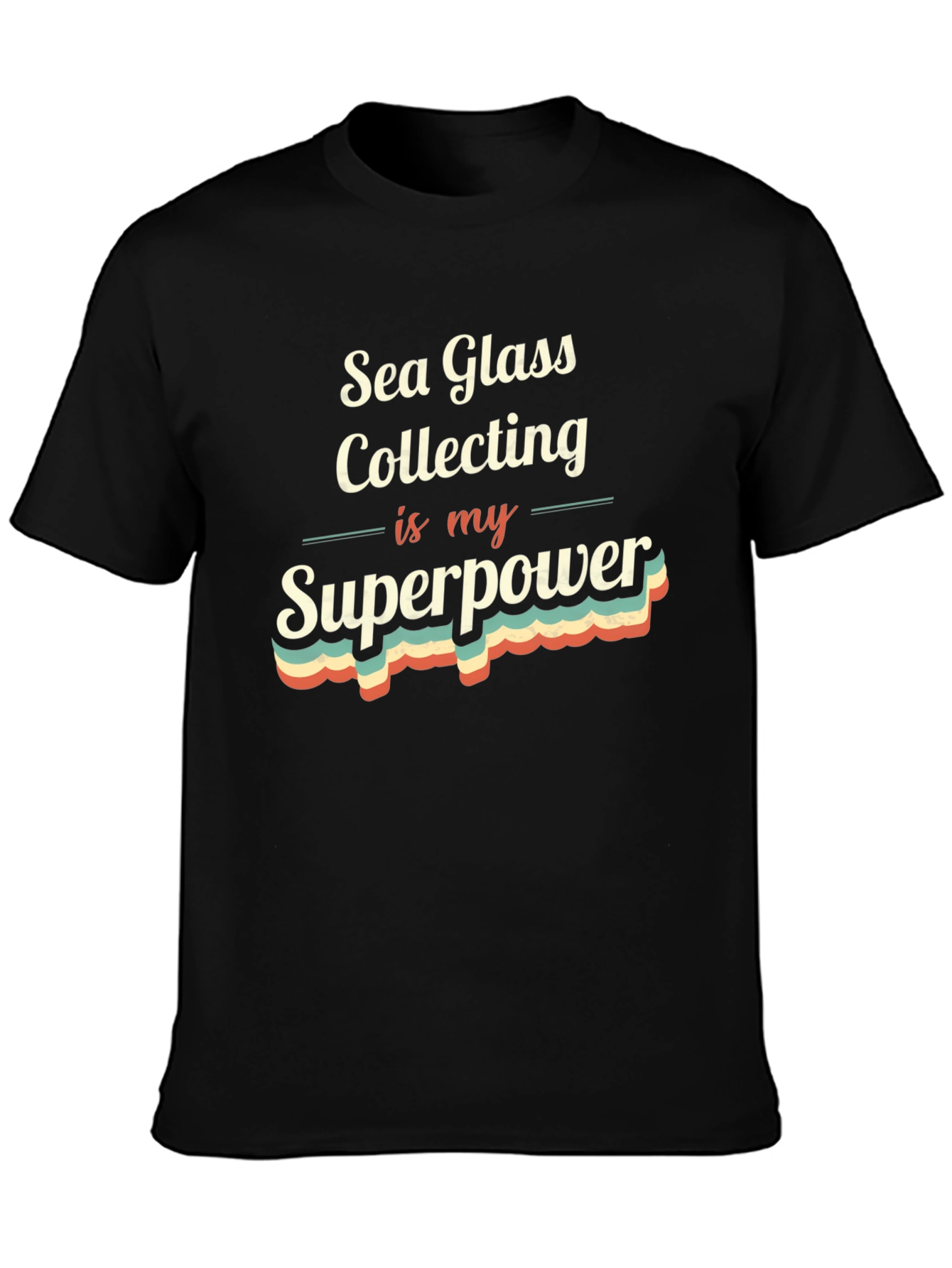 Sea Glass Collecting Superpower T-Shirt