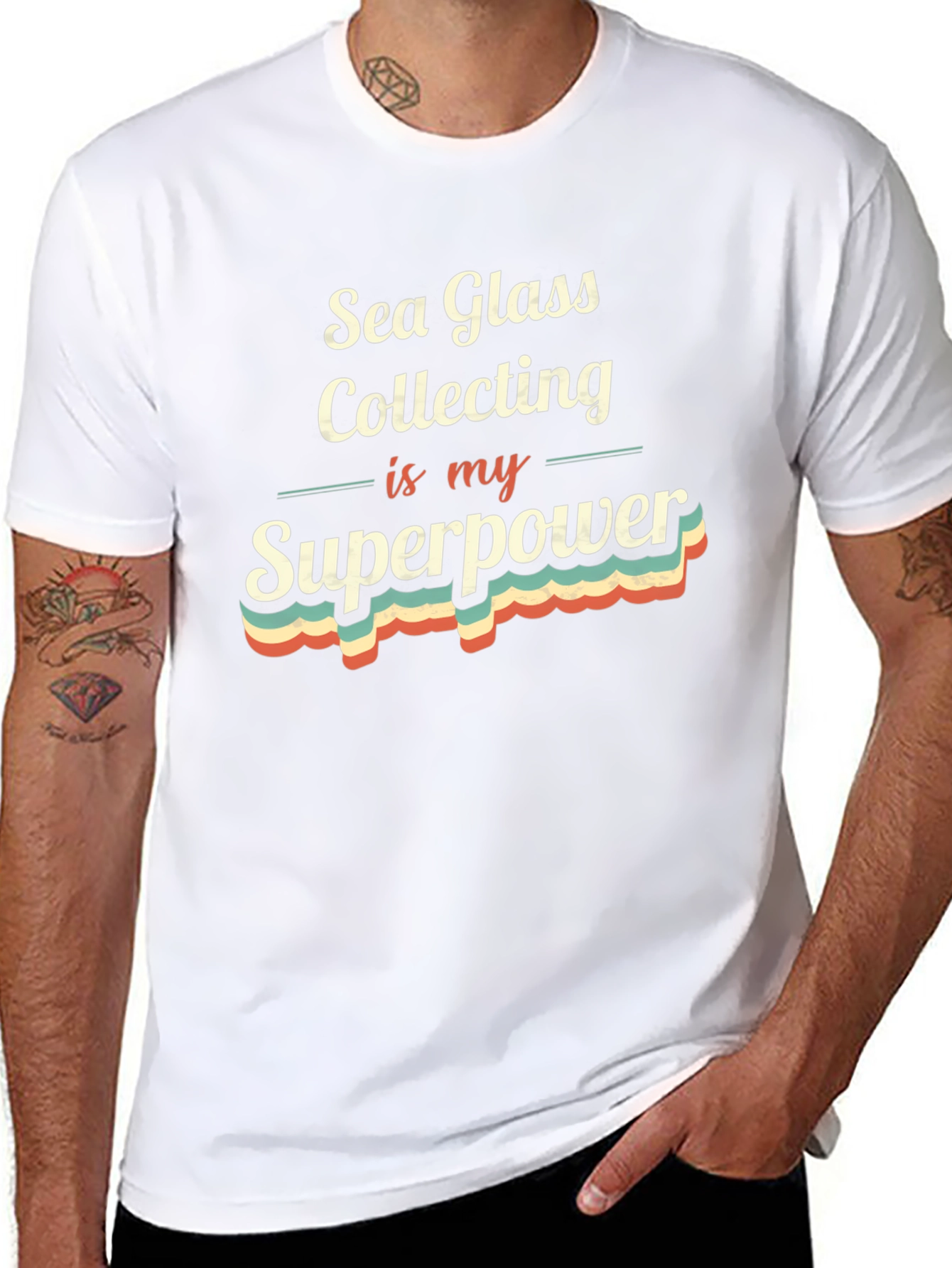 Sea Glass Collecting Superpower T-Shirt