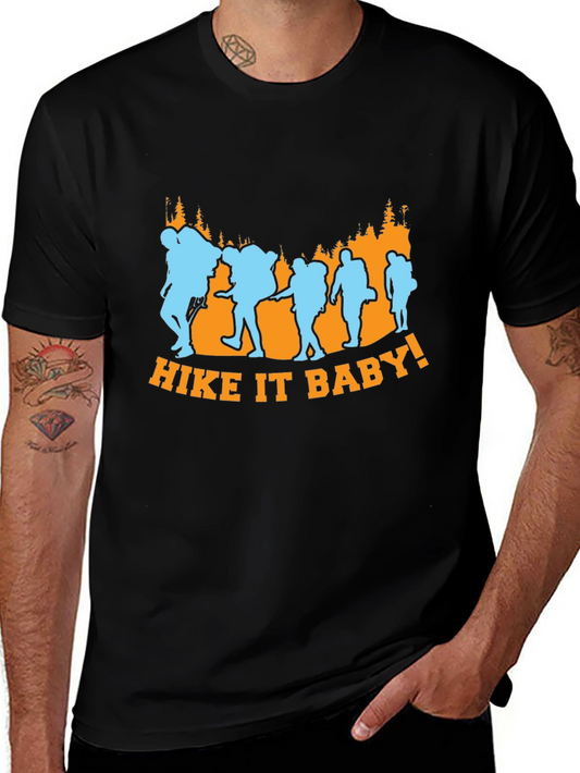 Hike It Baby Black Graphic Tee