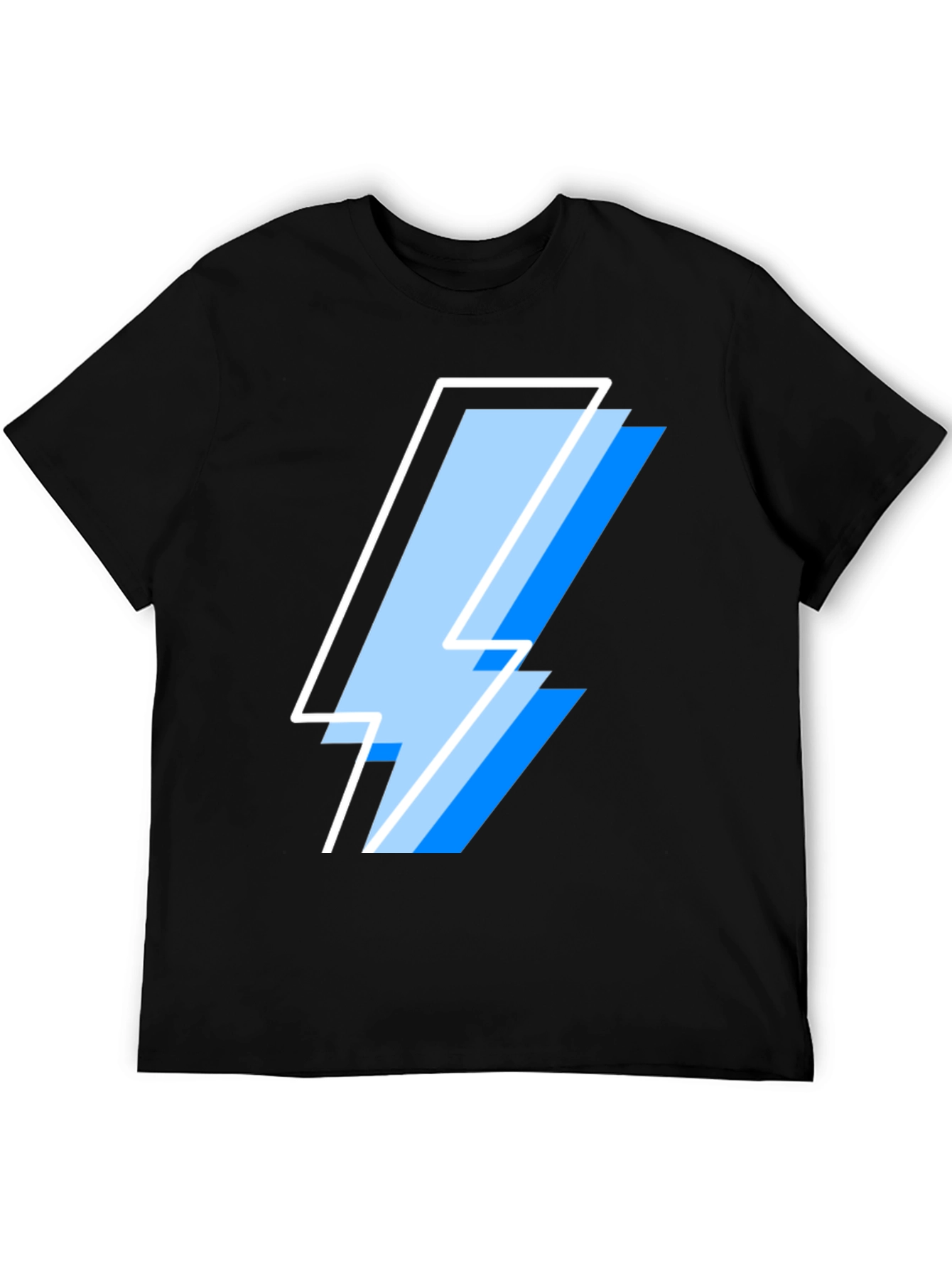 Lightning Bolt Graphic Tee - Cool Casual Style