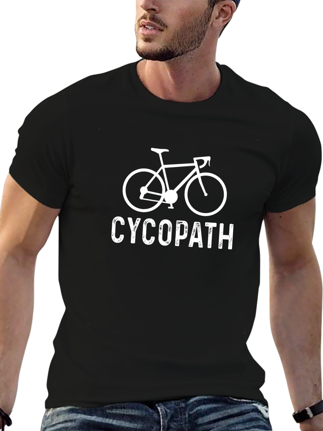 Cycopath T-Shirt - Funny Cycling Enthusiast Tee
