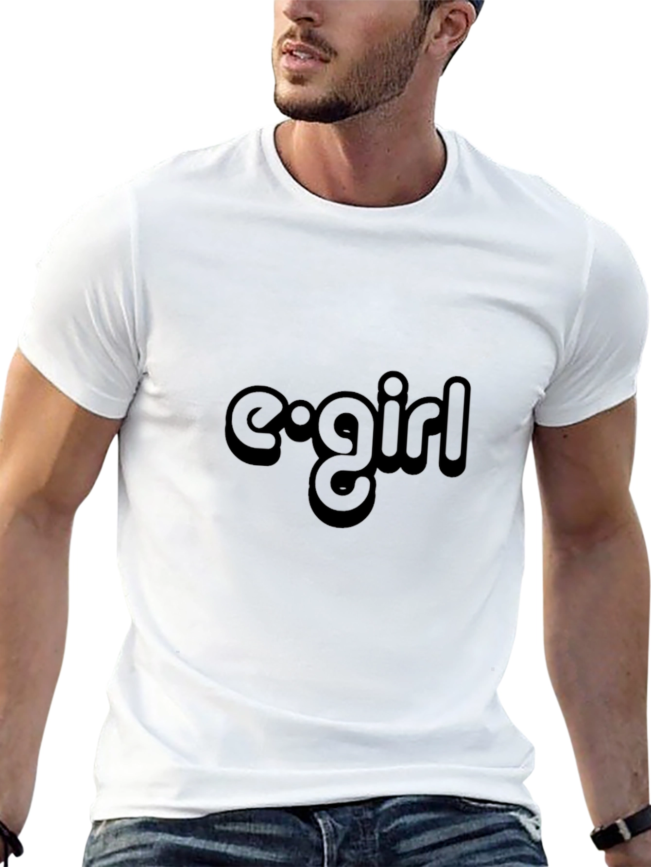 E-Girl T-Shirt: Dark Style Statement Tee