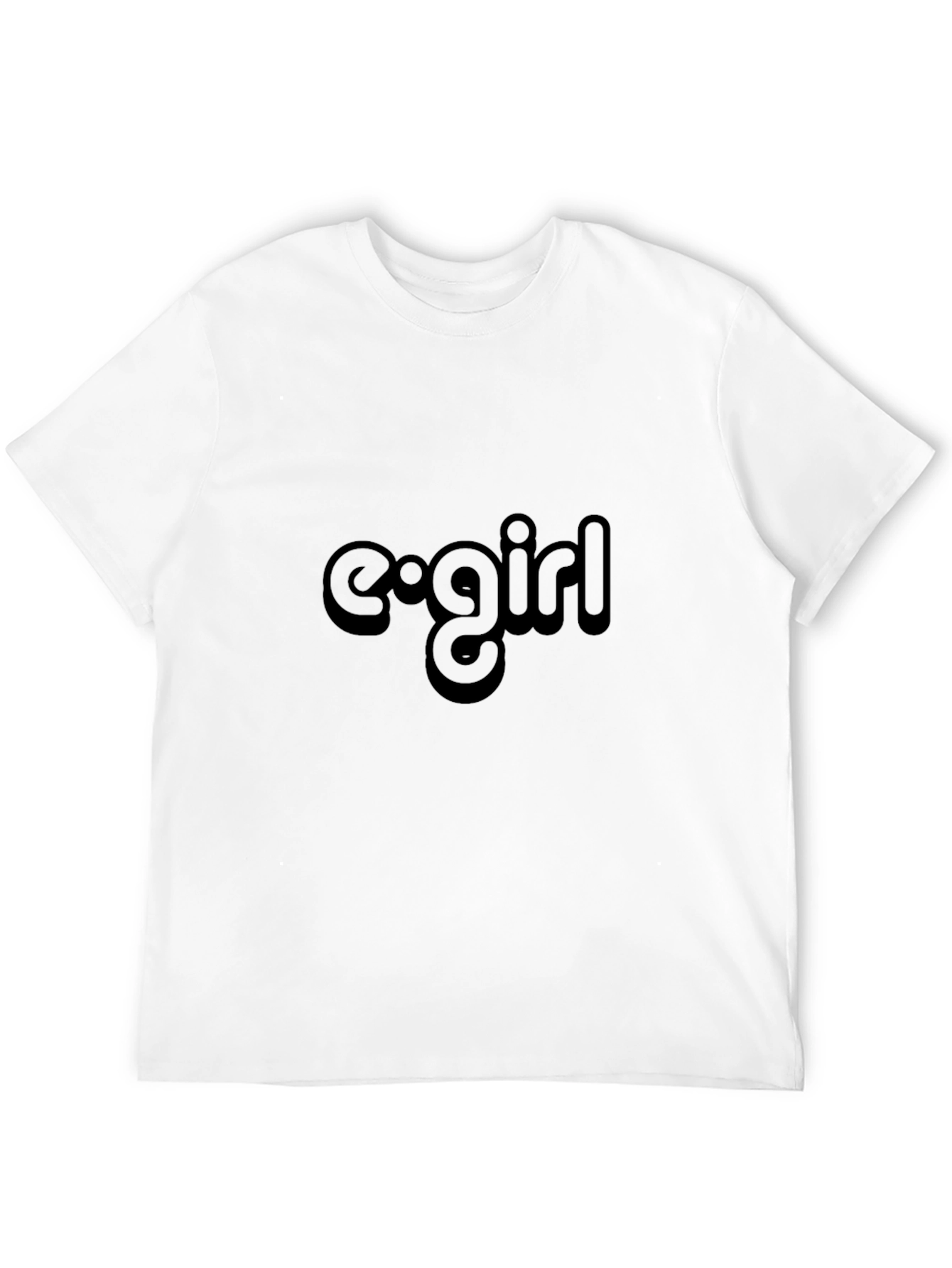 E-Girl T-Shirt: Dark Style Statement Tee