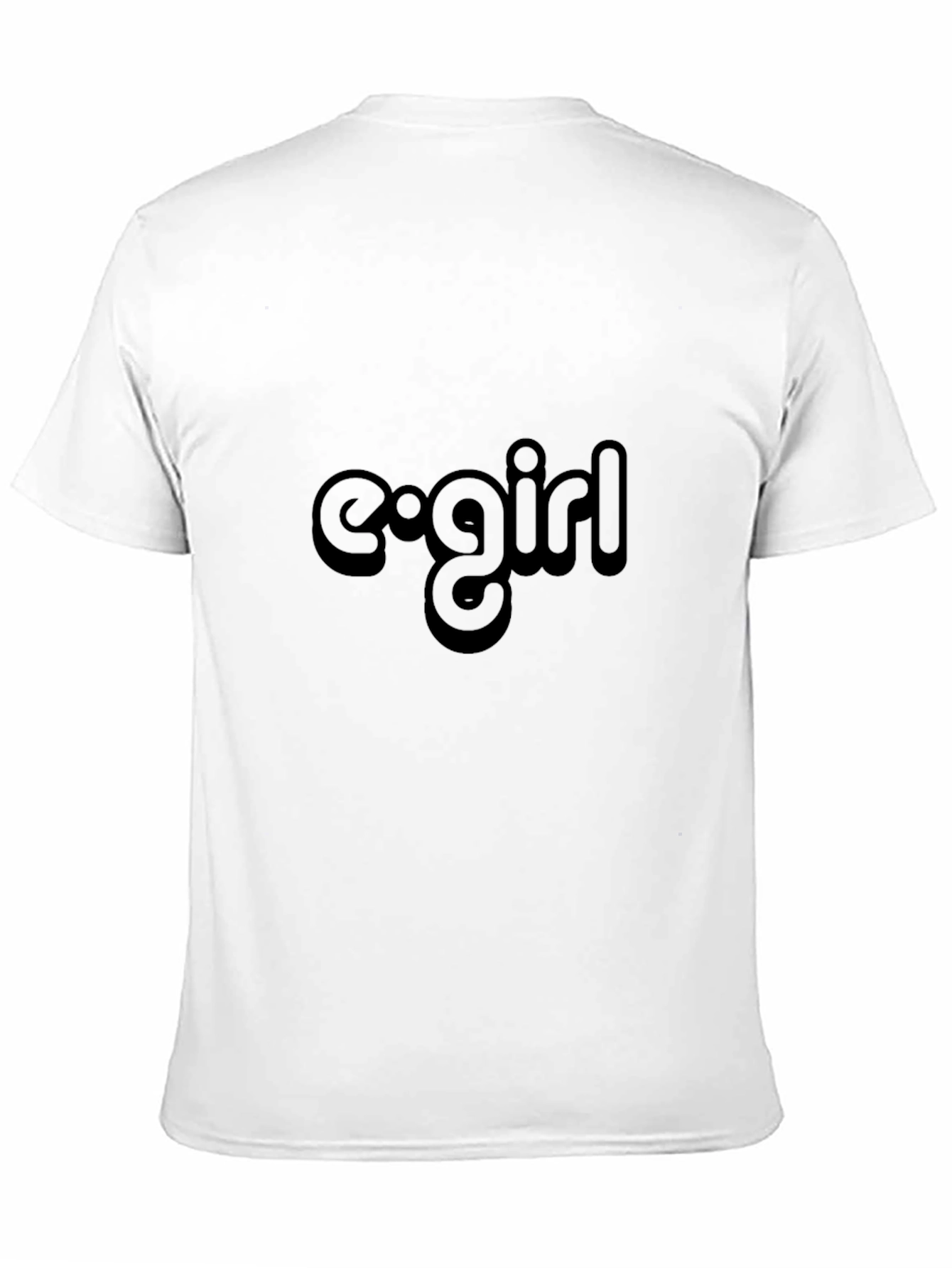 E-Girl T-Shirt: Dark Style Statement Tee