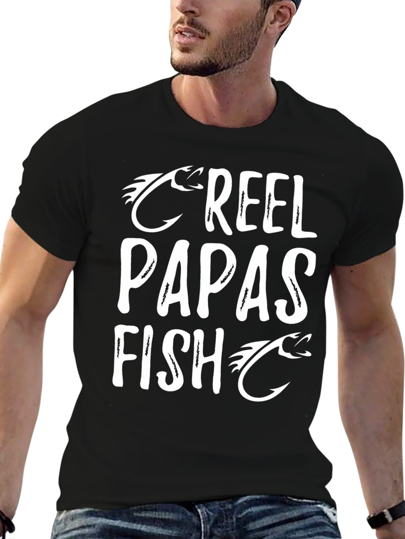 Reel Papas Fish T-Shirt Fishing