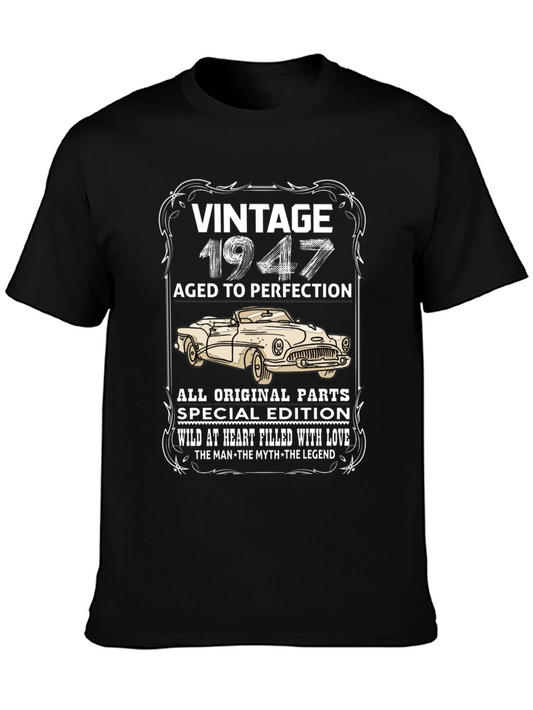 Vintage 1947 Aged To Perfection T-Shirt