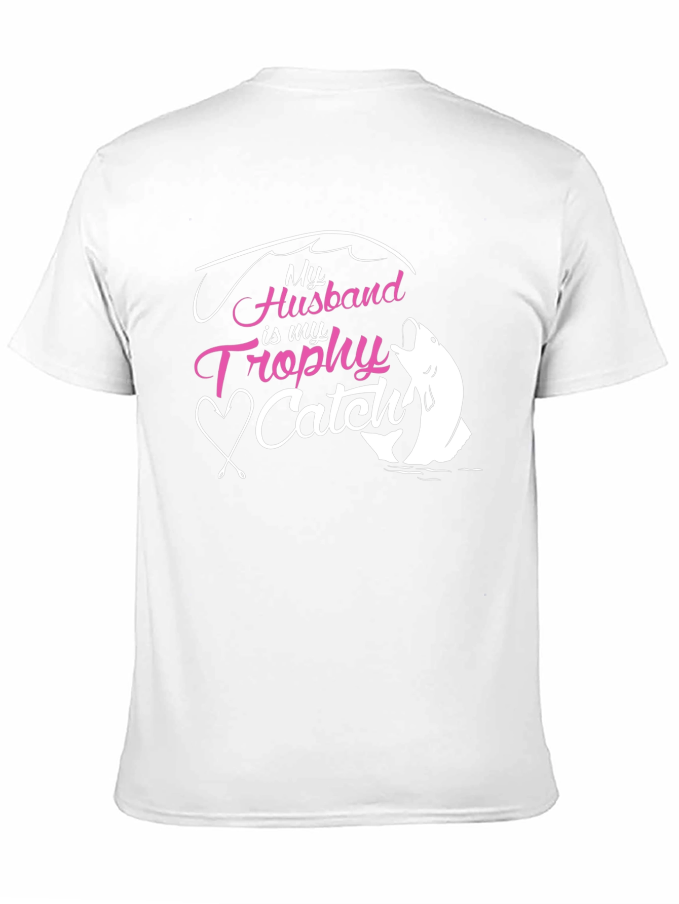 Husband Trophy Catch Graphic T-Shirt
