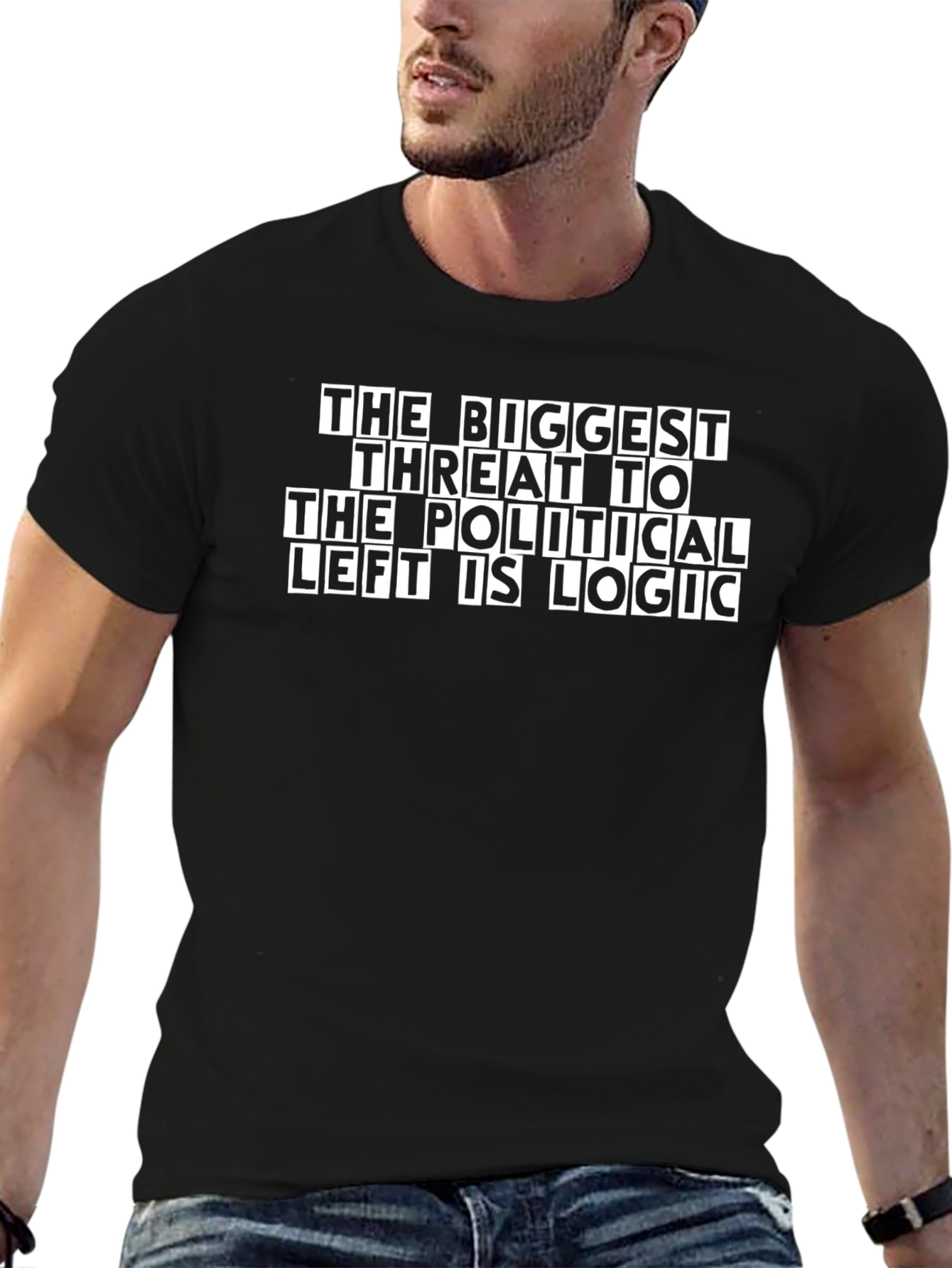 Political Humor T-Shirt: Logic Threat