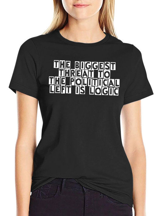 Political Humor T-Shirt: Logic Threat