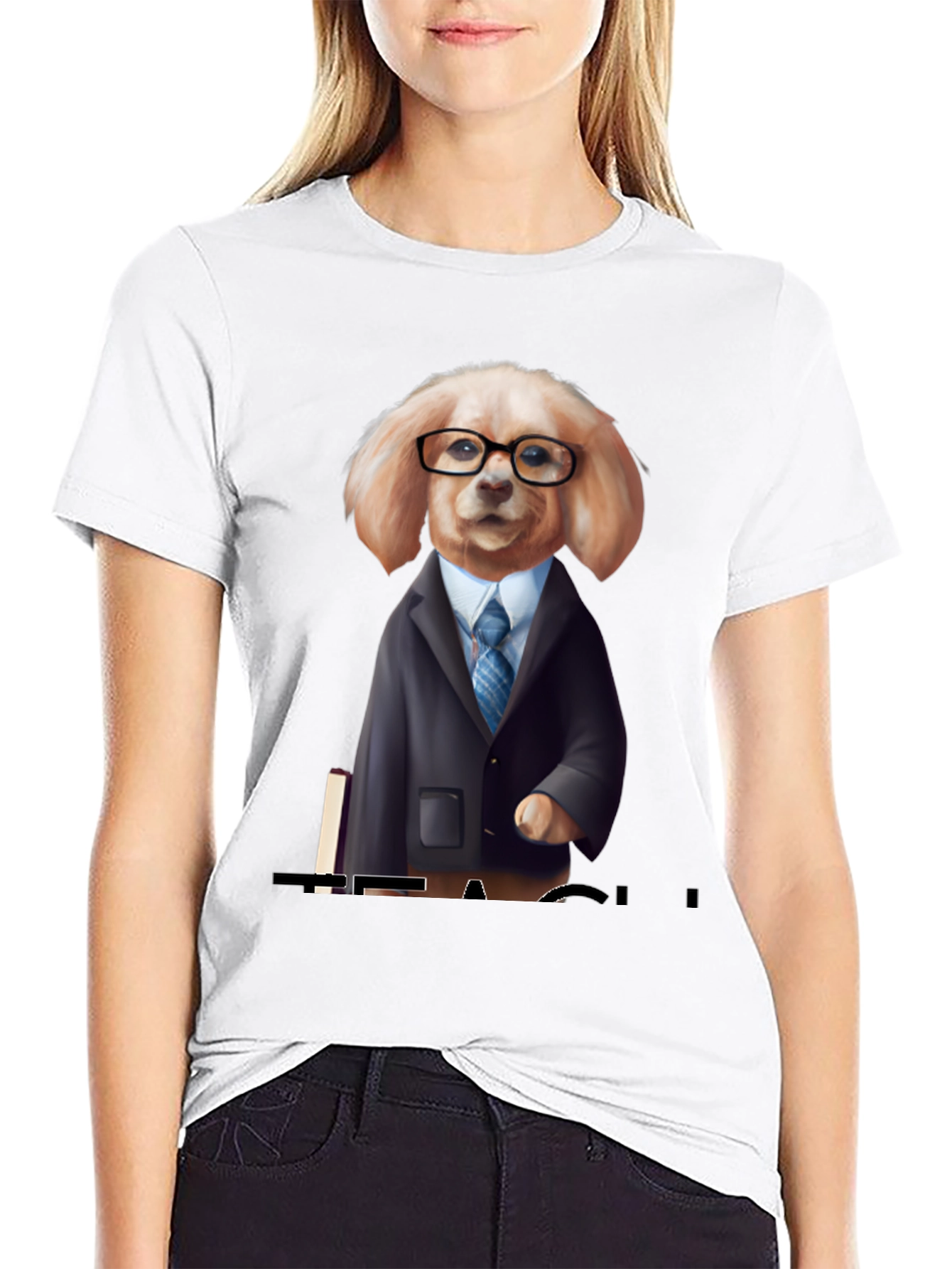 Dog Boss T-Shirt - Funny Business Casual Canine Tee