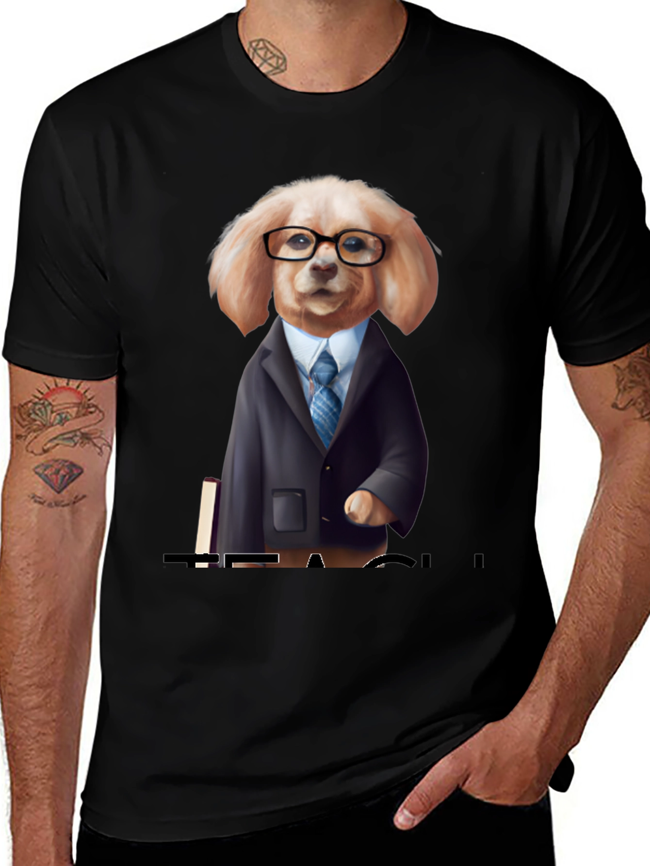 Dog Boss T-Shirt - Funny Business Casual Canine Tee