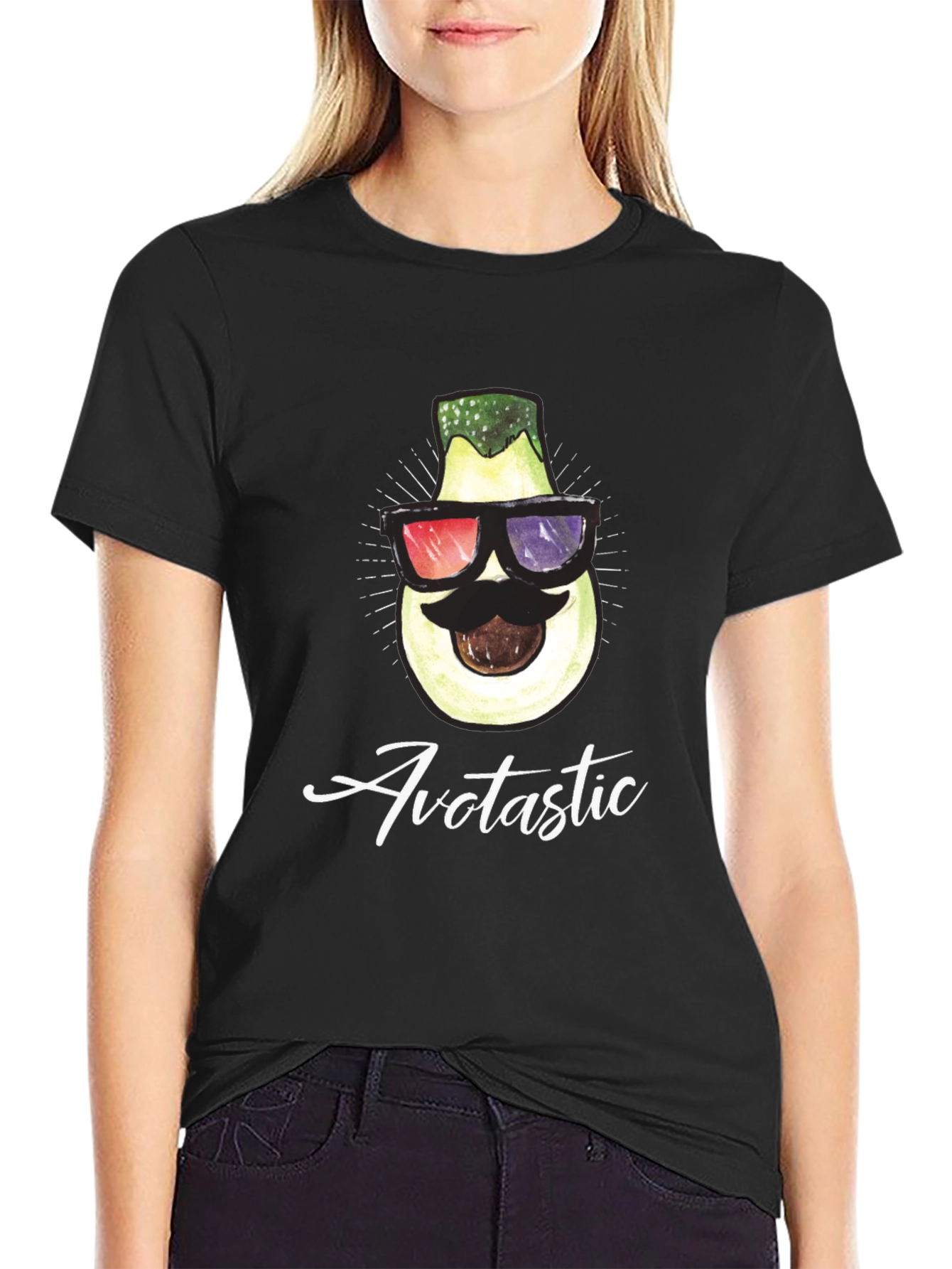 Avotastic Graphic Tee - Cool Avocado T-Shirt