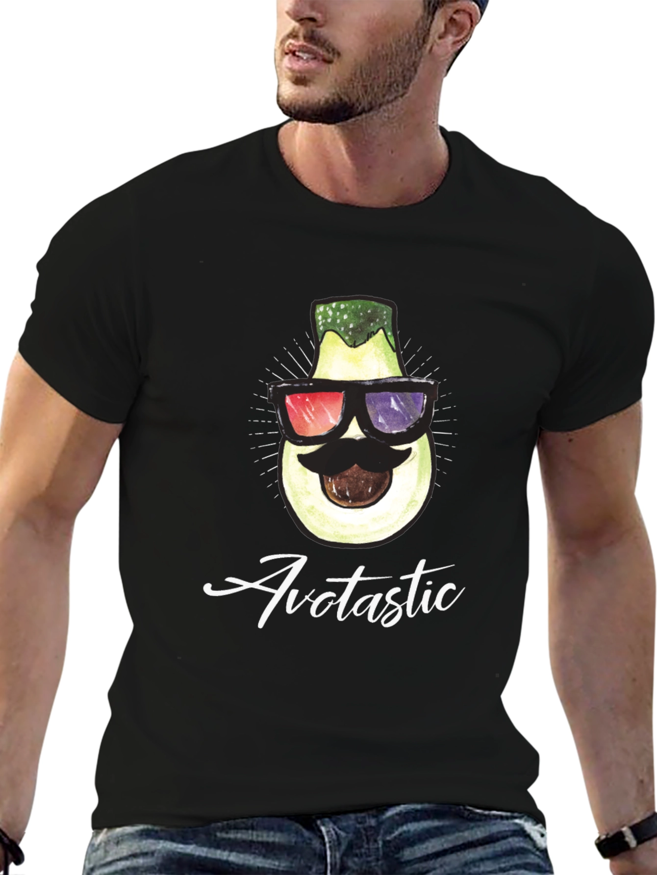Avotastic Graphic Tee - Cool Avocado T-Shirt