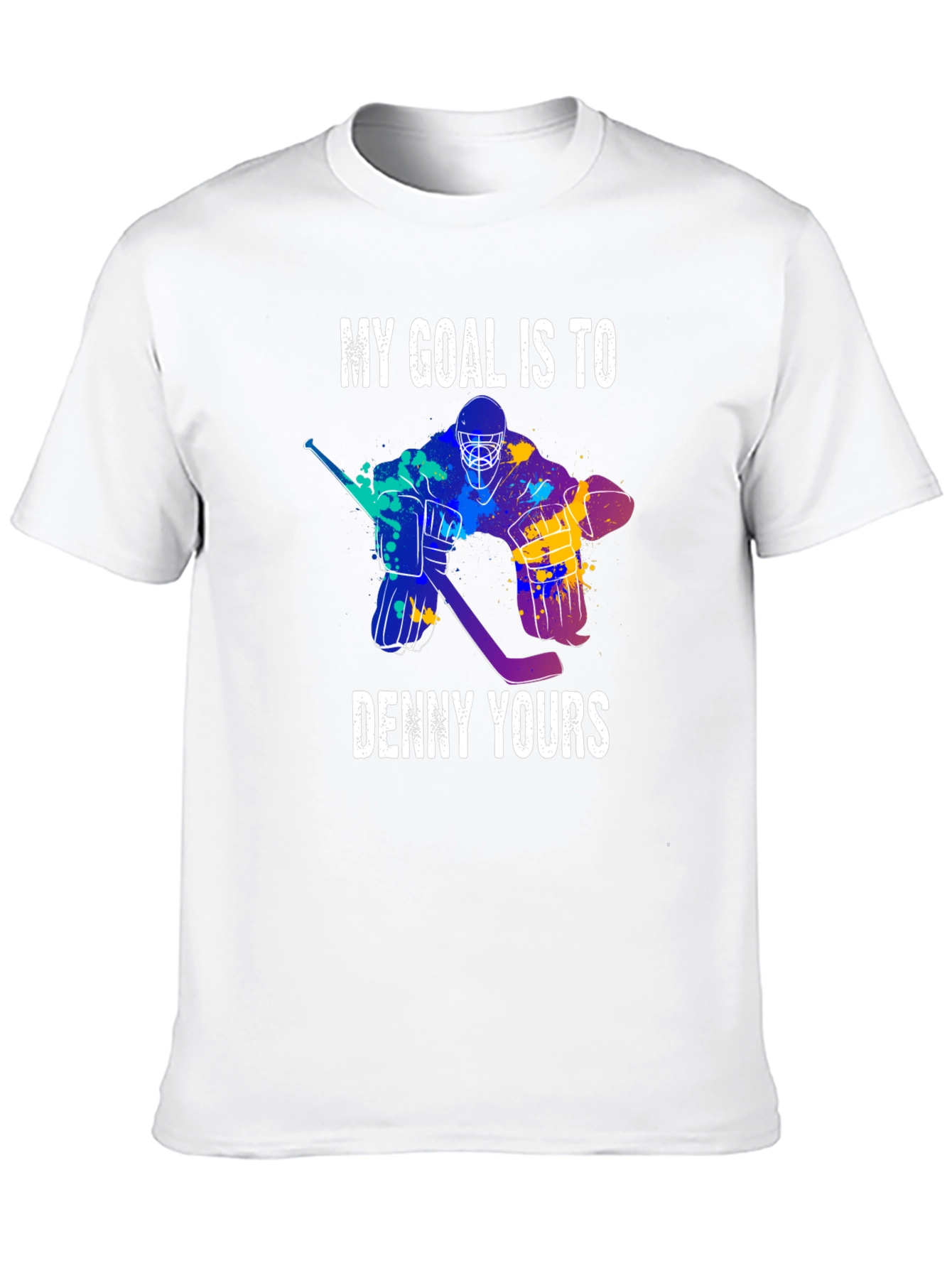 Denny Yours Hockey Goal T-Shirt