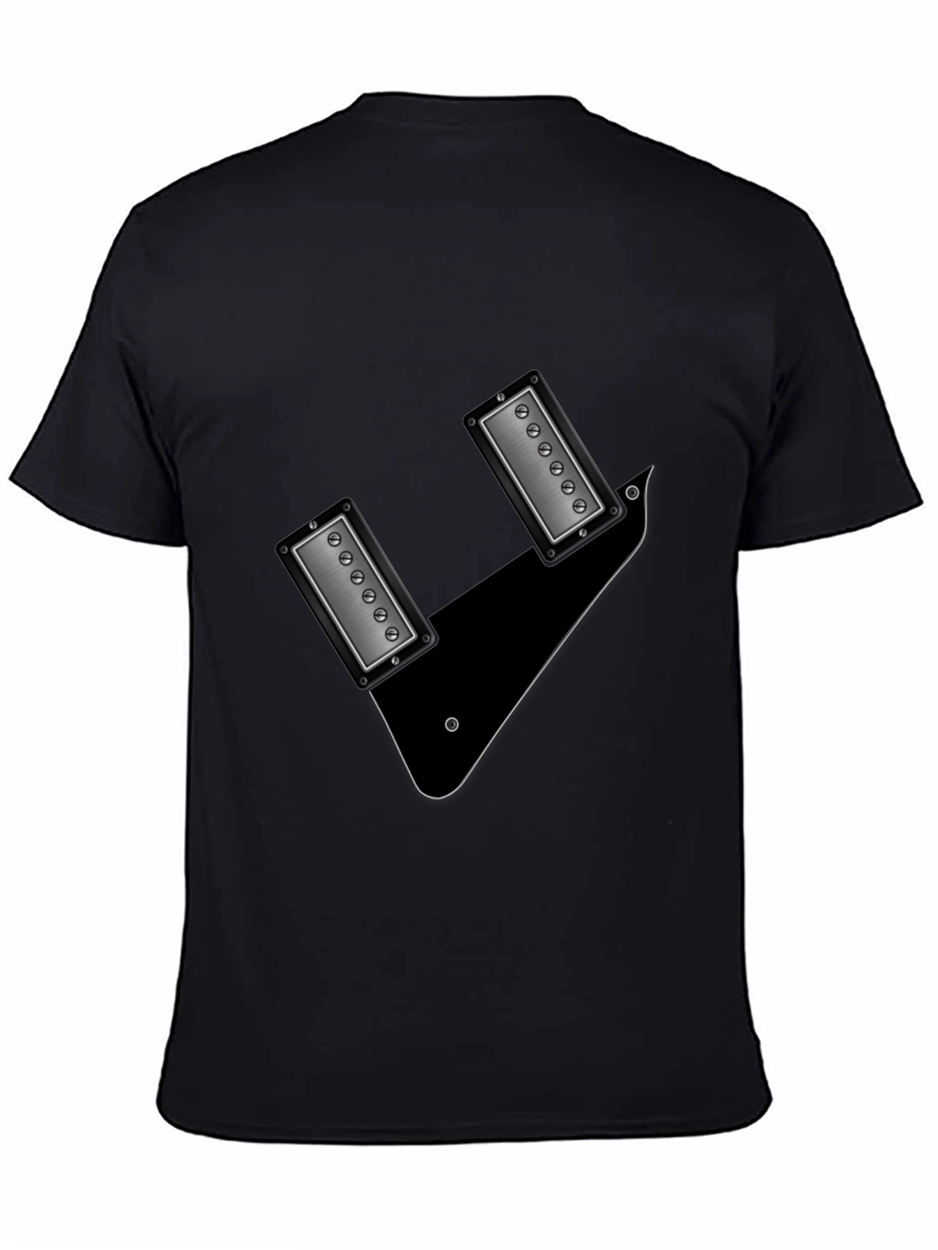Electric Guitar Pickups Graphic T-Shirt - Rock Music Tee
