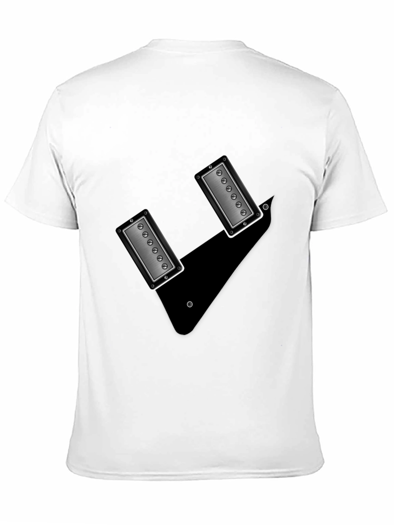 Electric Guitar Pickups Graphic T-Shirt - Rock Music Tee
