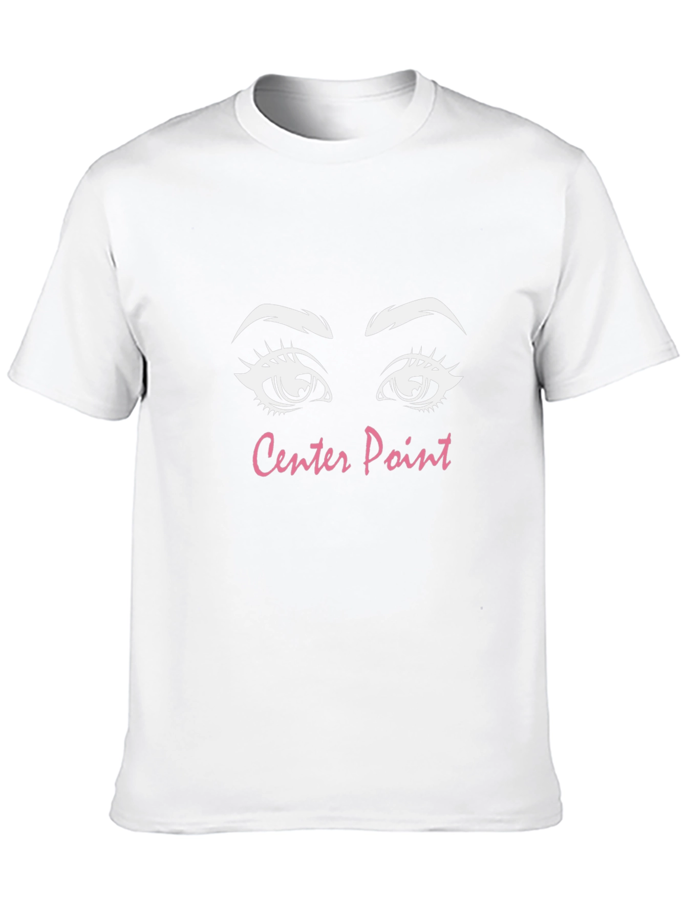 Center Point Graphic Tee - Stylish Black T-Shirt
