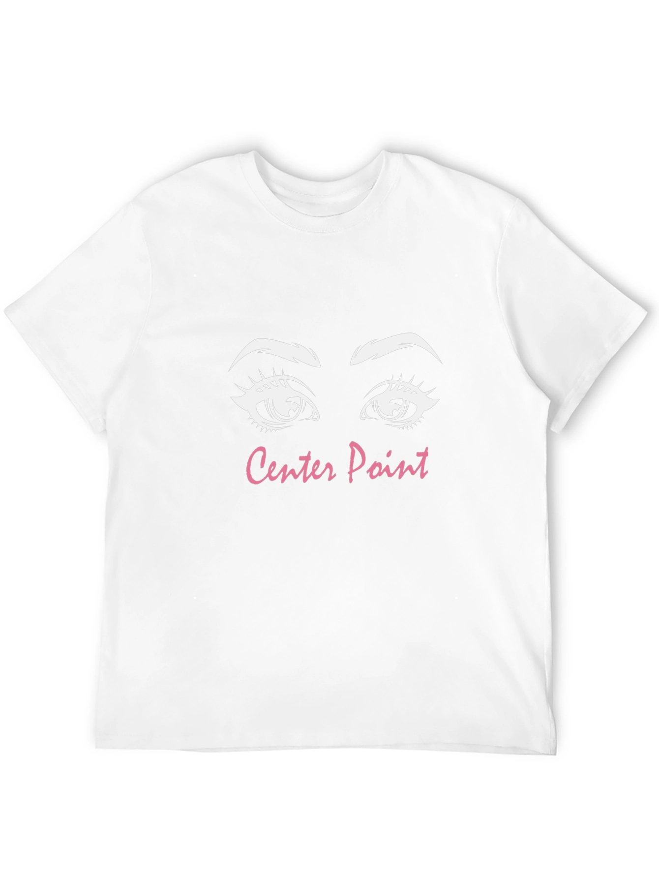 Center Point Graphic Tee - Stylish Black T-Shirt