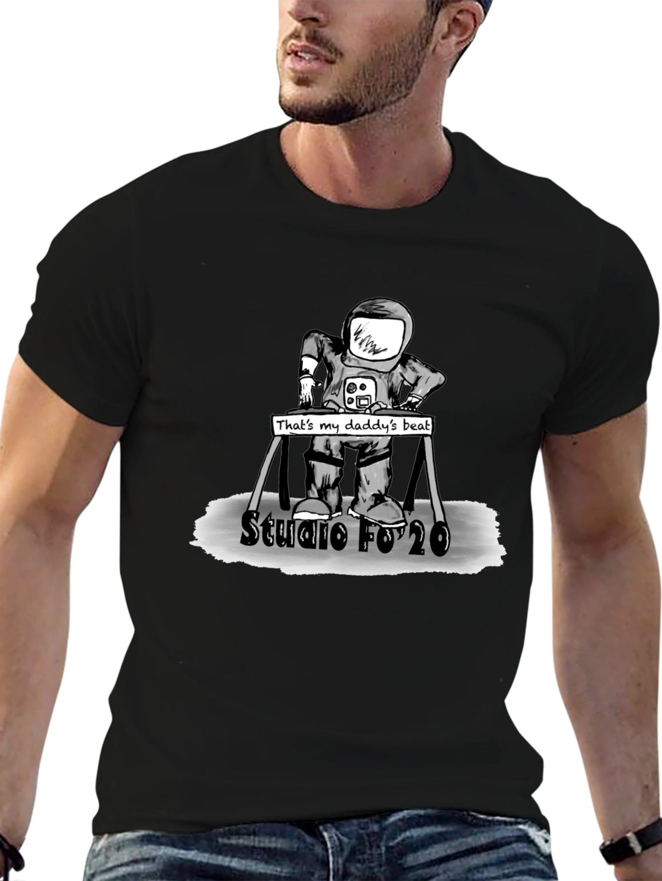 Astronaut Studio Fo20 Graphic T-Shirt