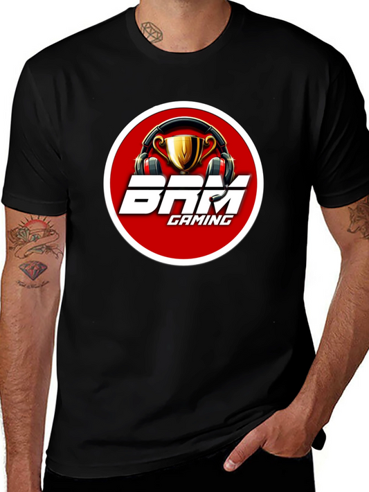 BRM Gaming Black T-Shirt with Logo