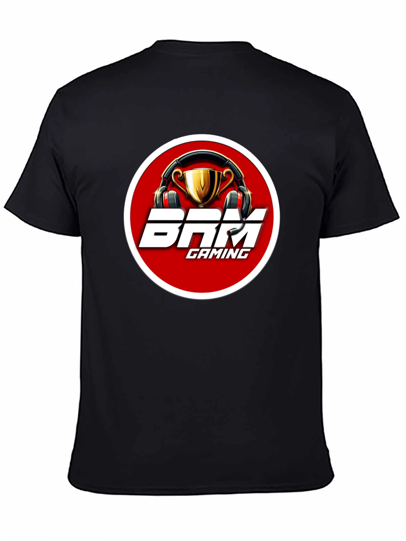 BRM Gaming Black T-Shirt with Logo
