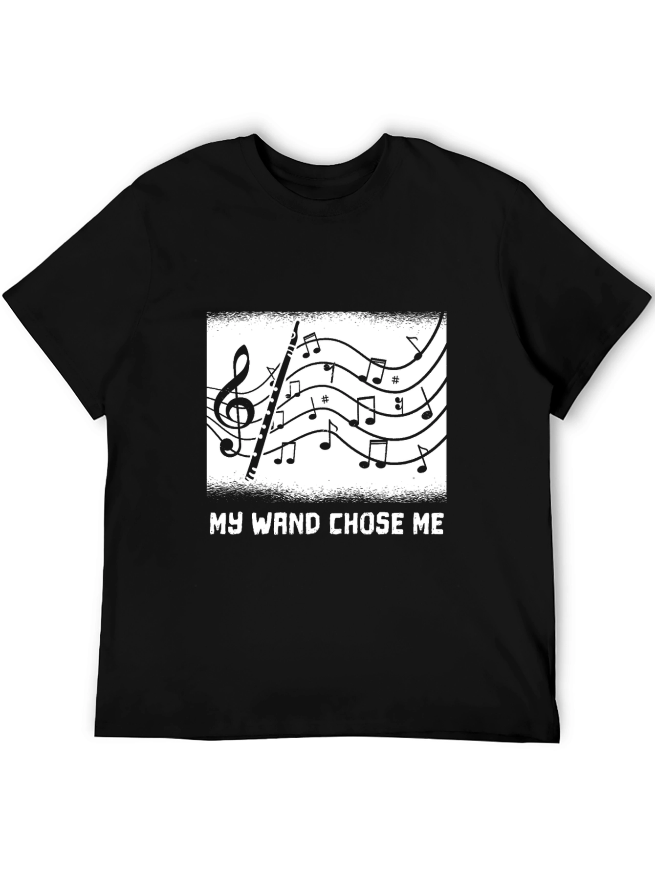 My Wand Chose Me Music T-Shirt
