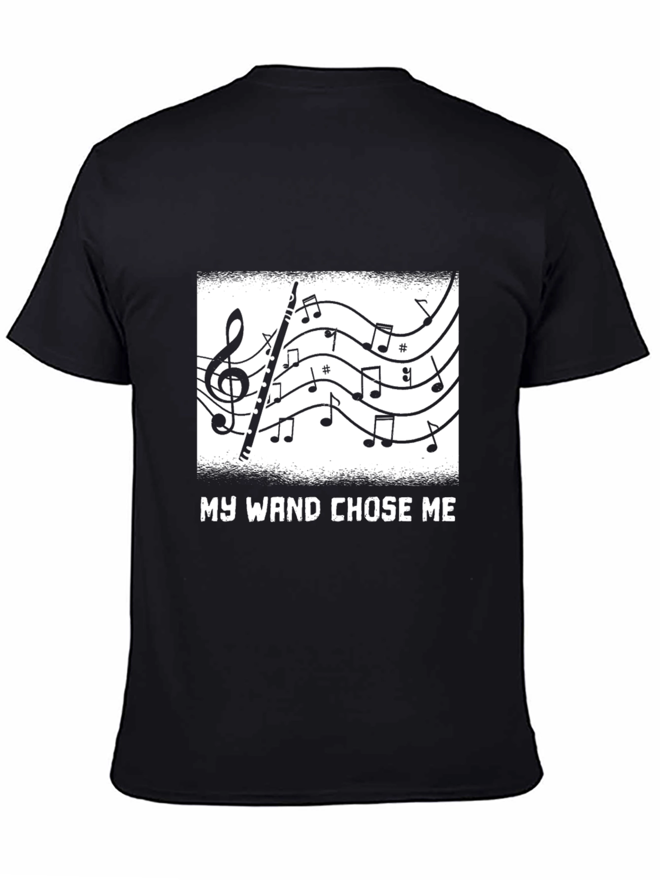 My Wand Chose Me Music T-Shirt
