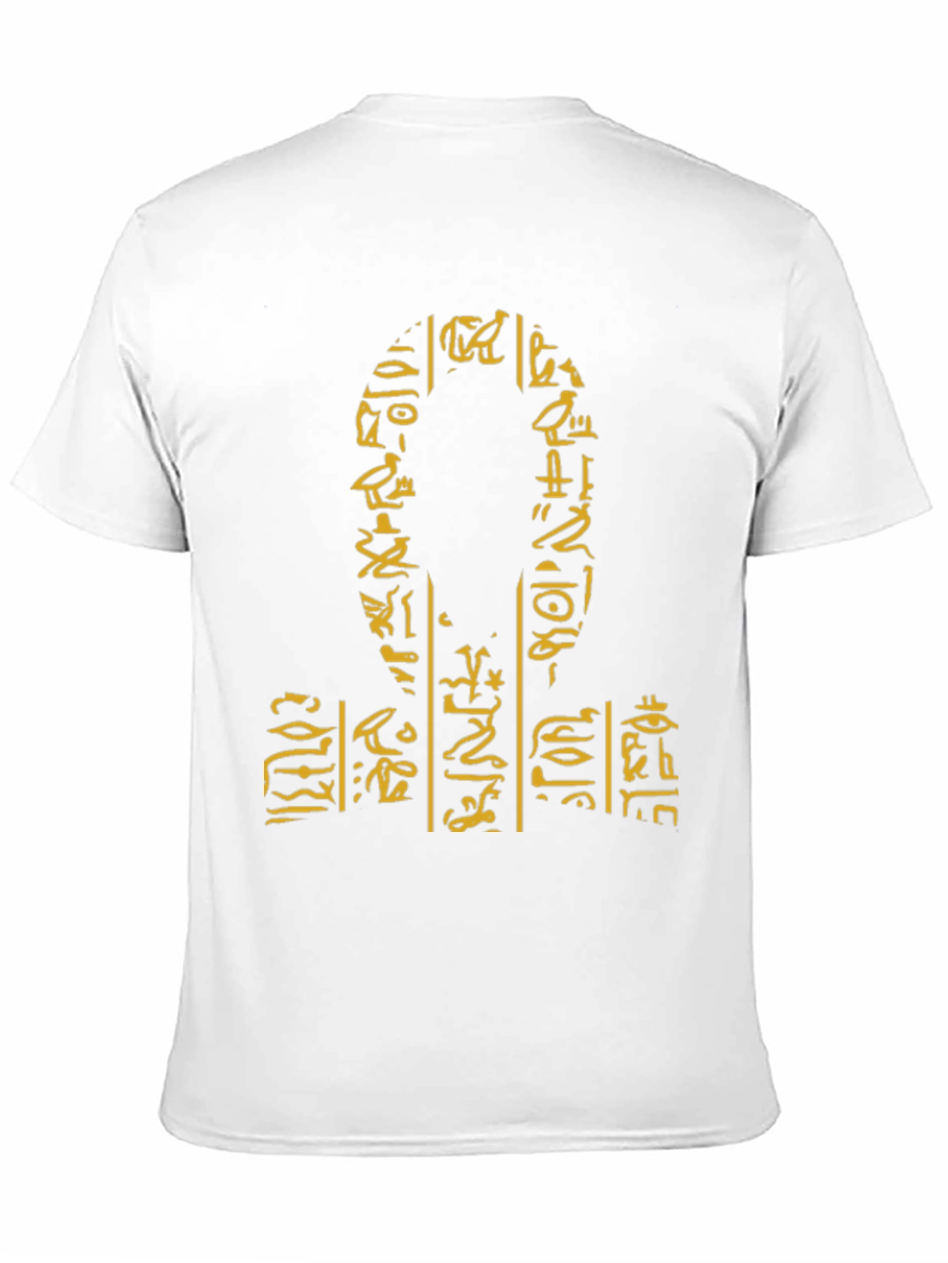 Ankh Hieroglyph Graphic T-Shirt - Ancient Egypt Symbol