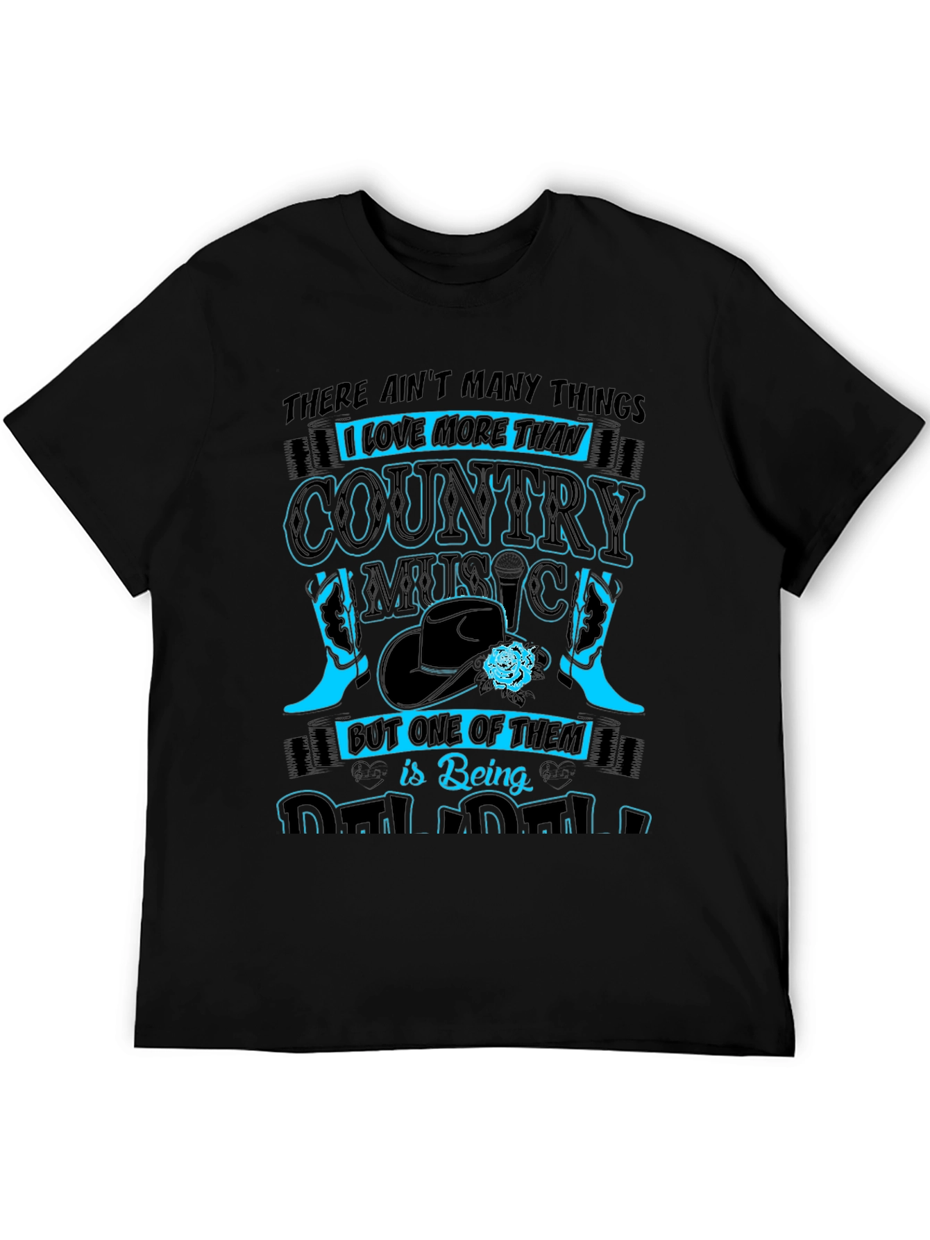 Country Music Loving Dad T-Shirt
