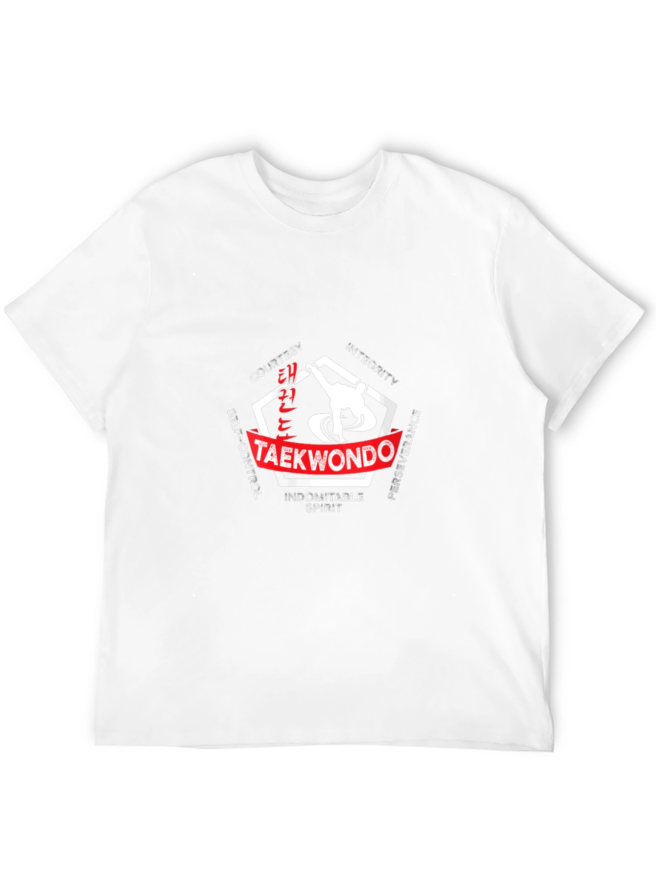 Taekwondo Martial Arts T-Shirt Black