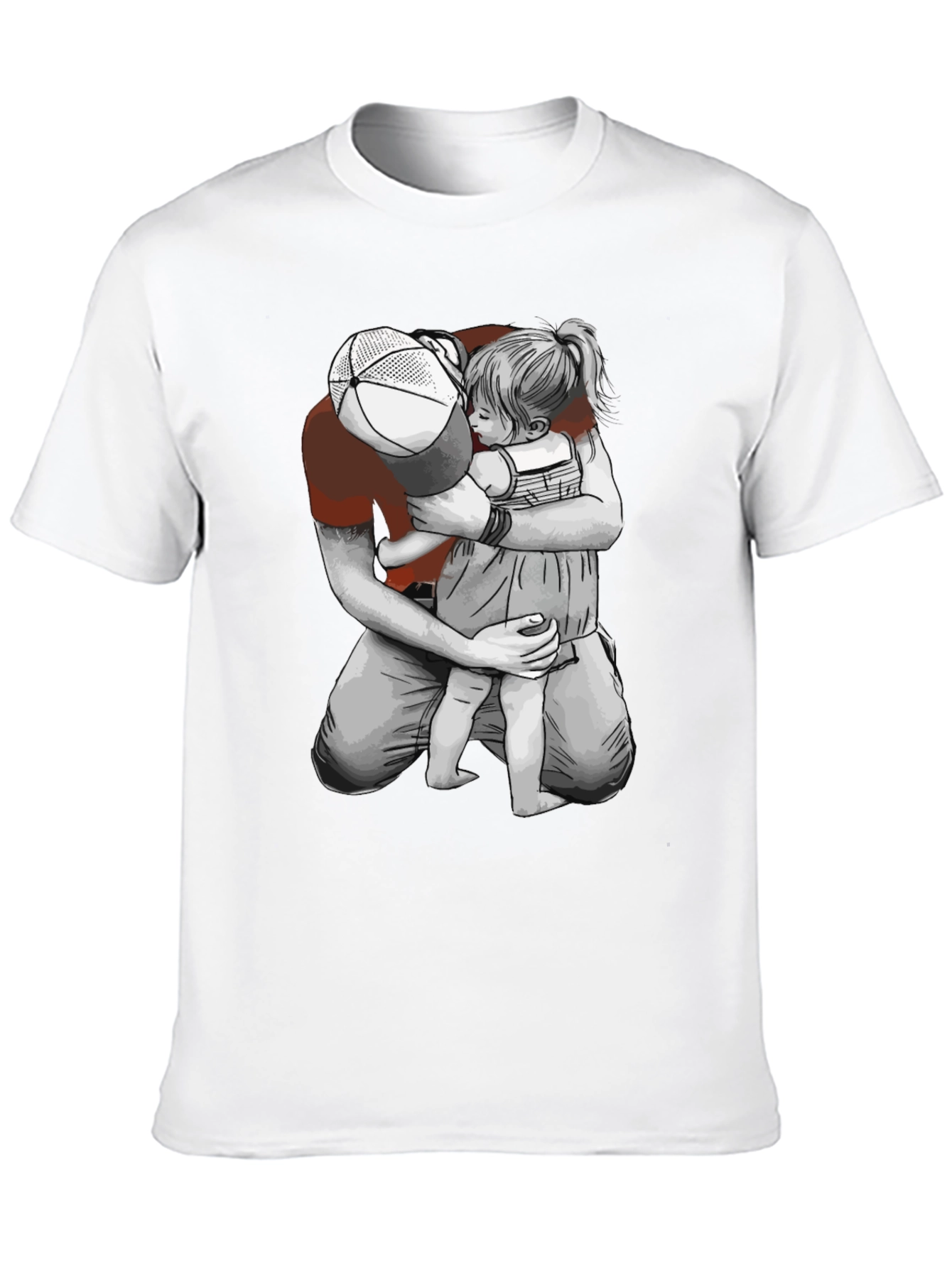 Father & Daughter Graphic Tee - Heartwarming Design