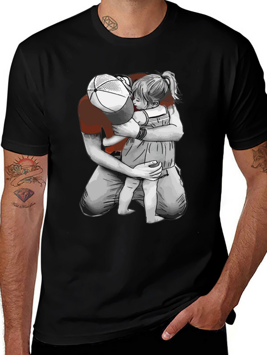 Father & Daughter Graphic Tee - Heartwarming Design