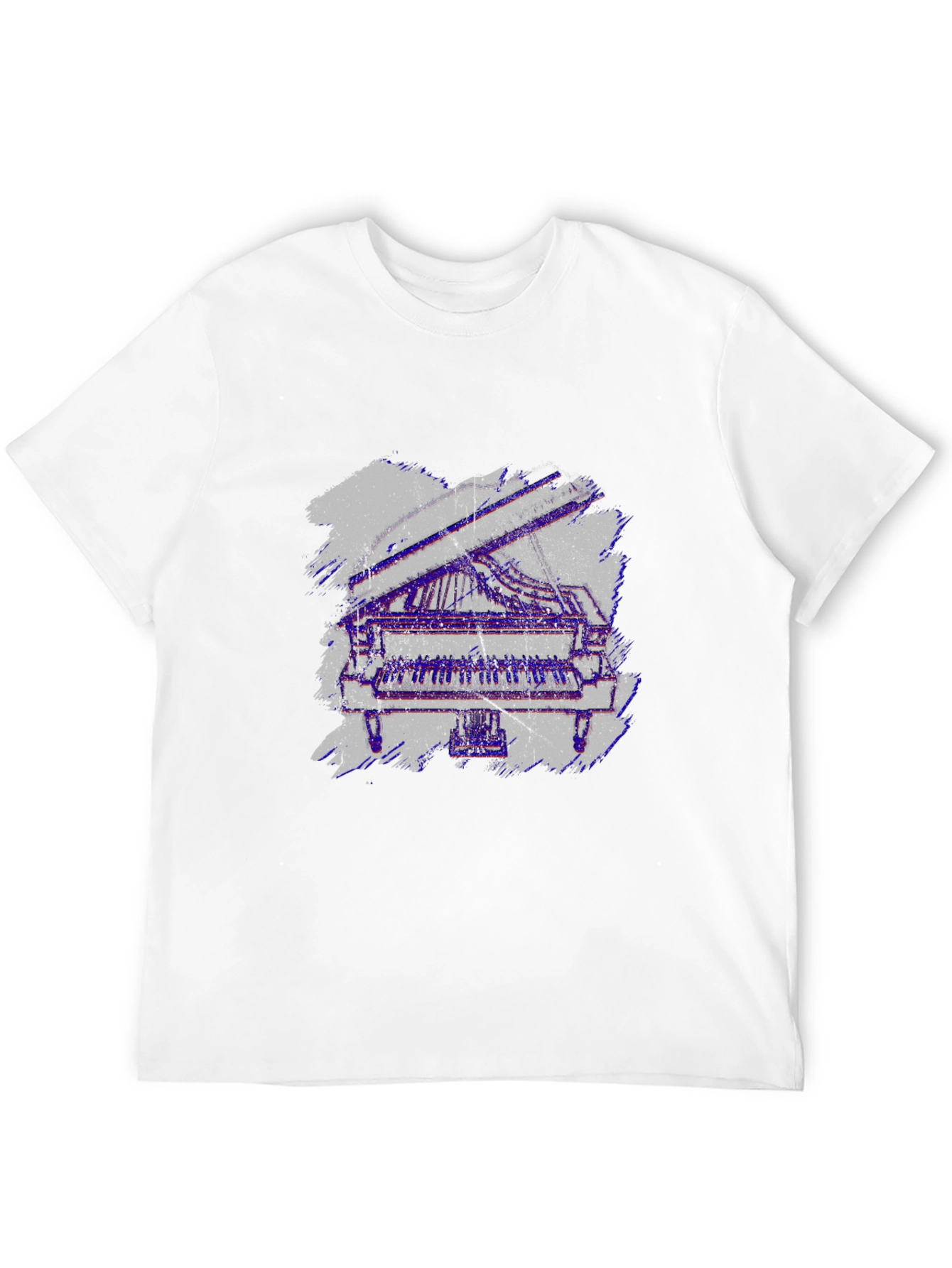 Piano T-Shirt - Cool Music Lover Graphic Tee
