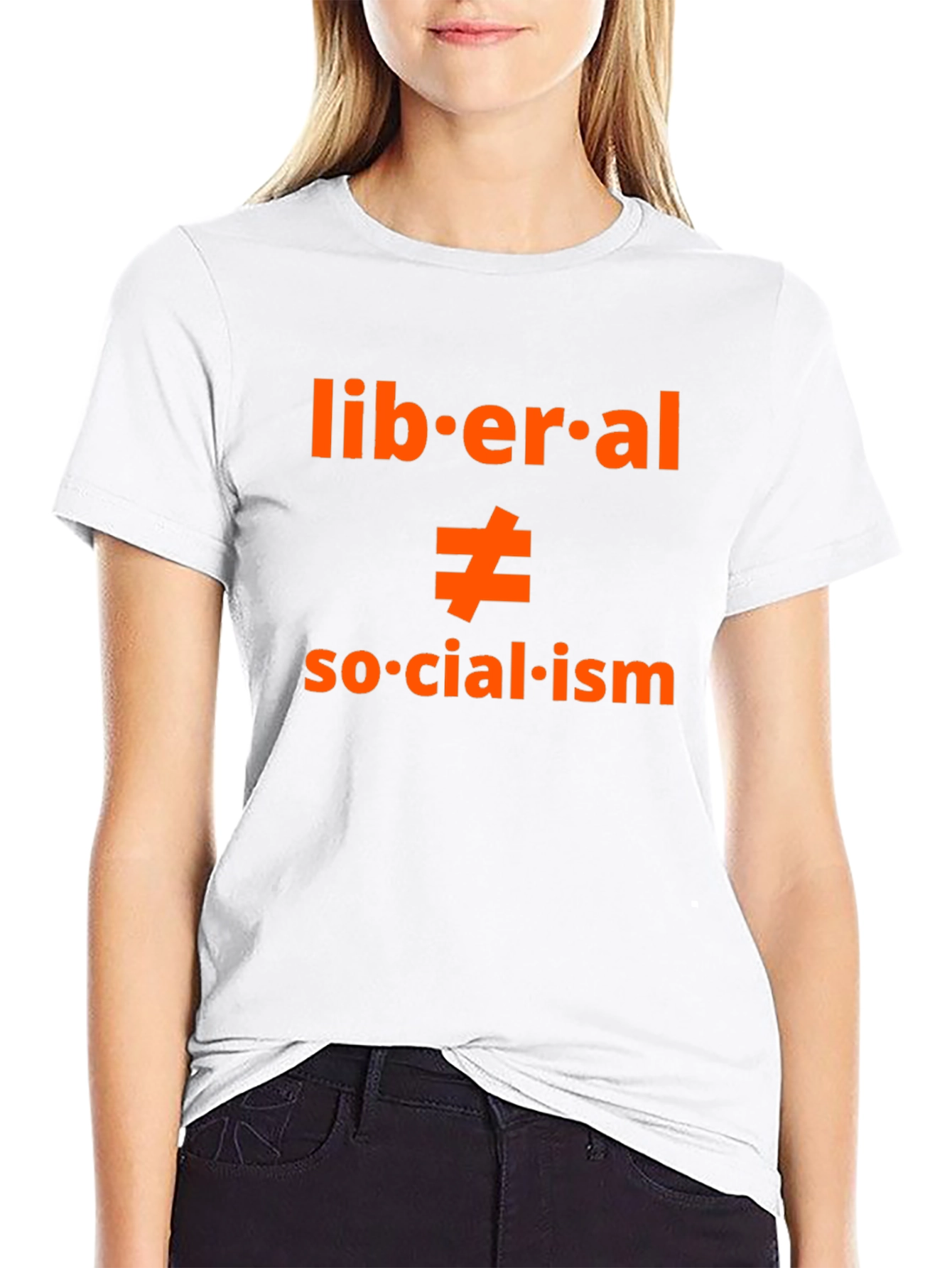 Liberal Not Equal to Socialism T-Shirt
