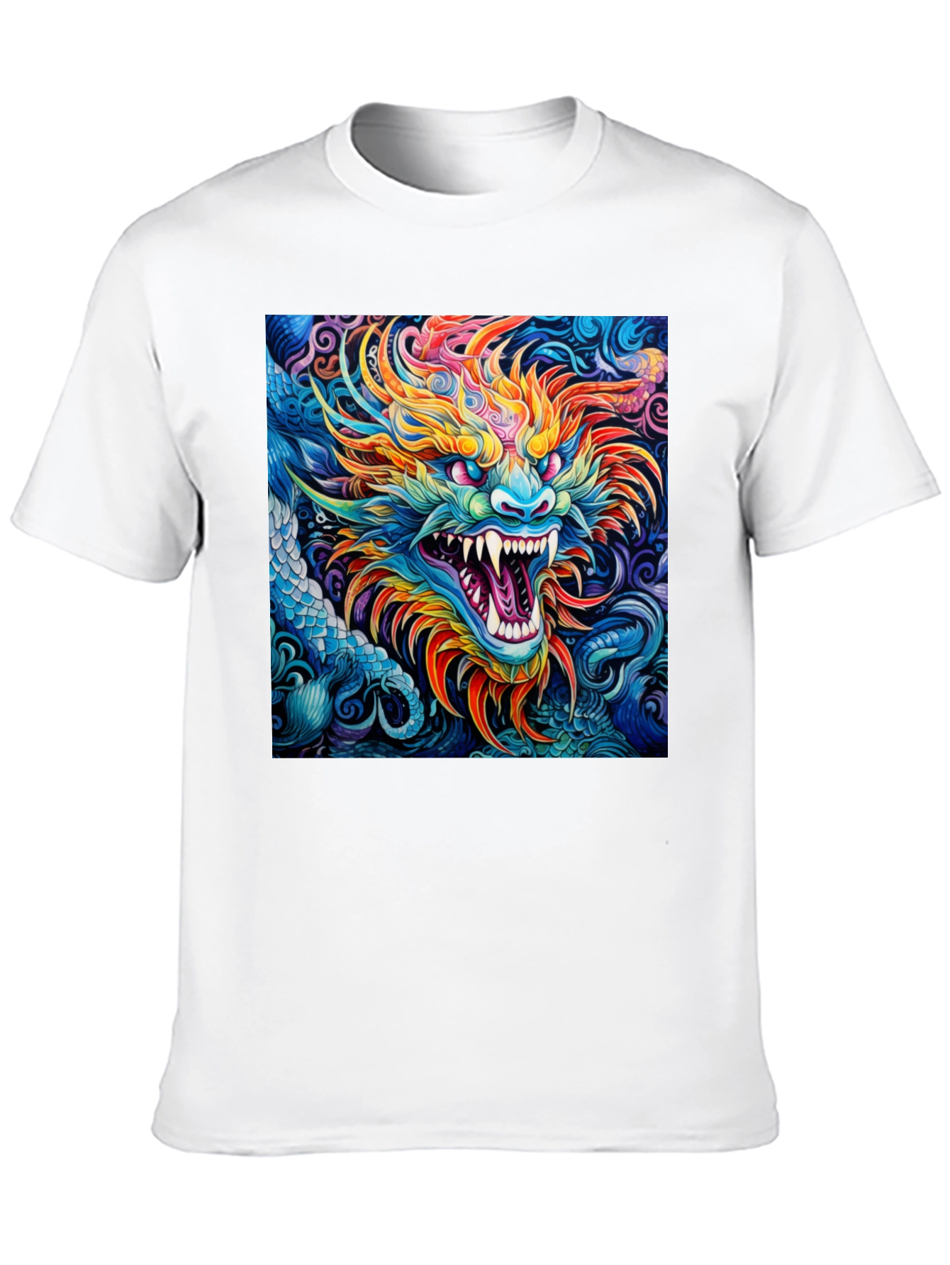 Dragon Art T-Shirt - Bold Graphic Tee