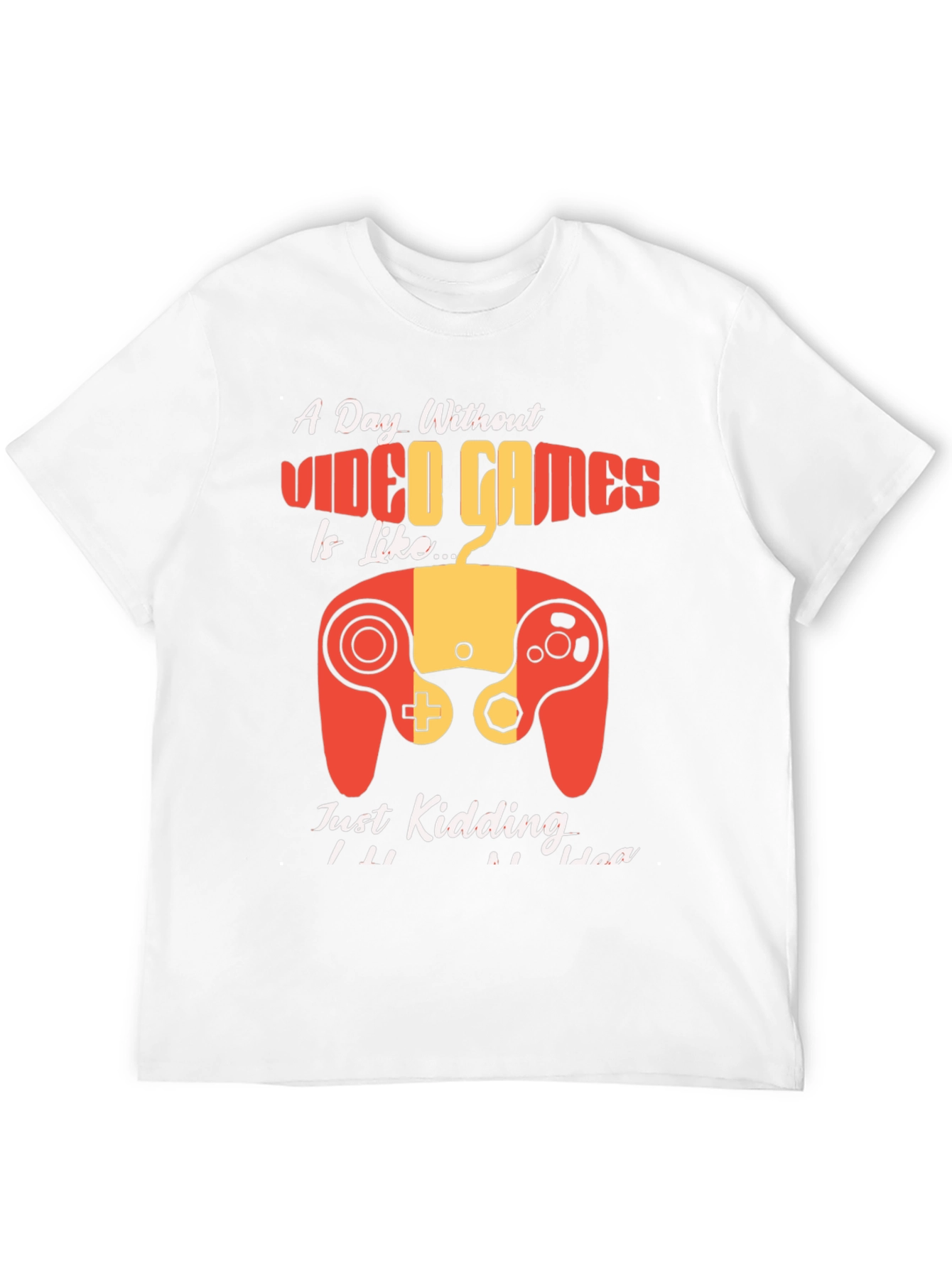 Funny Gamer T-Shirt - A Day Without Video Games