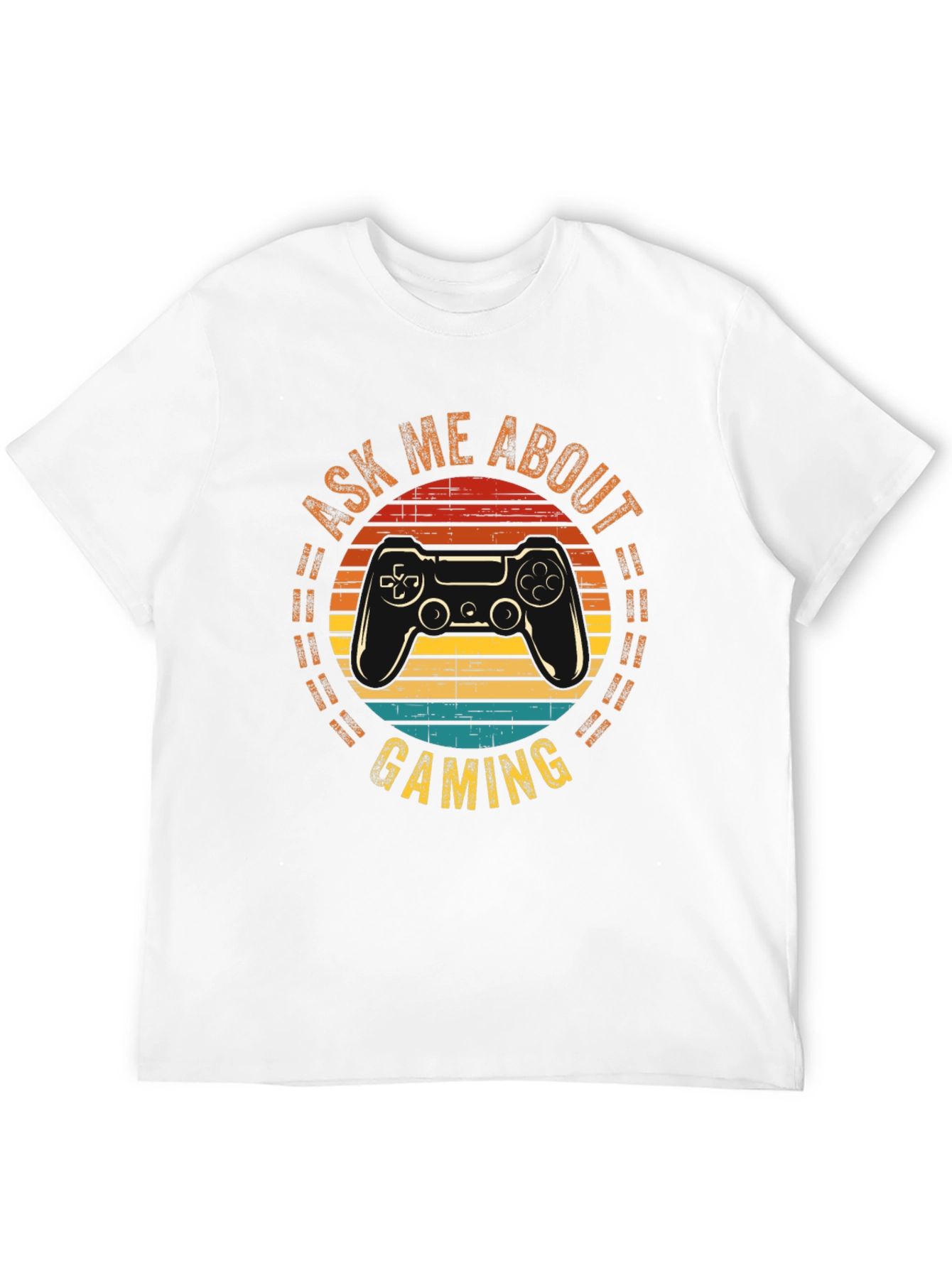 Ask Me About Gaming T-Shirt Controller Design