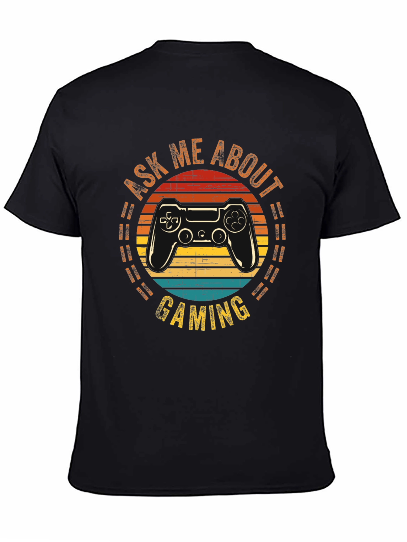 Ask Me About Gaming T-Shirt Controller Design